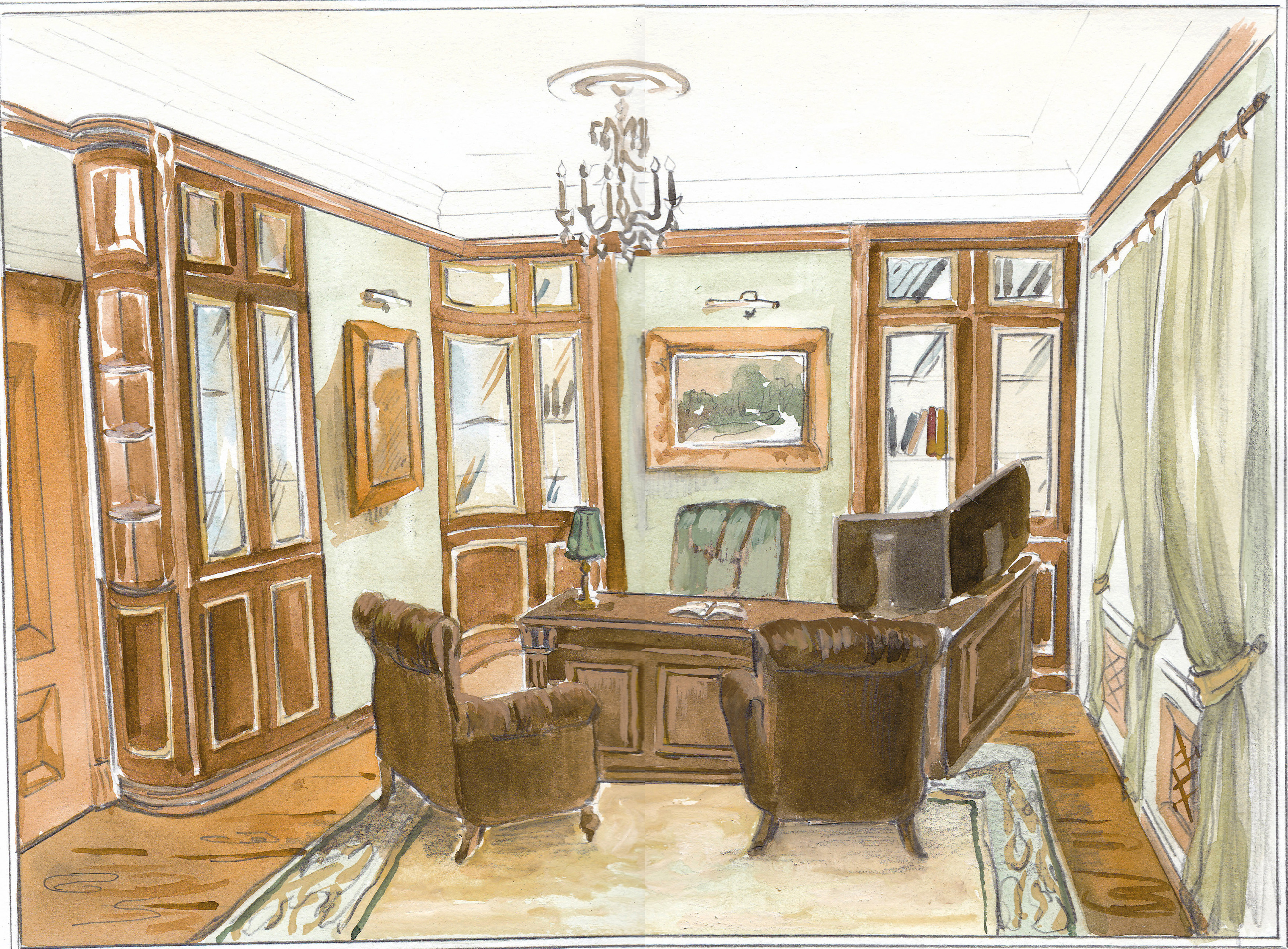 Дом в Ларюшино. — Изображение №9 — 3D на Dprofile