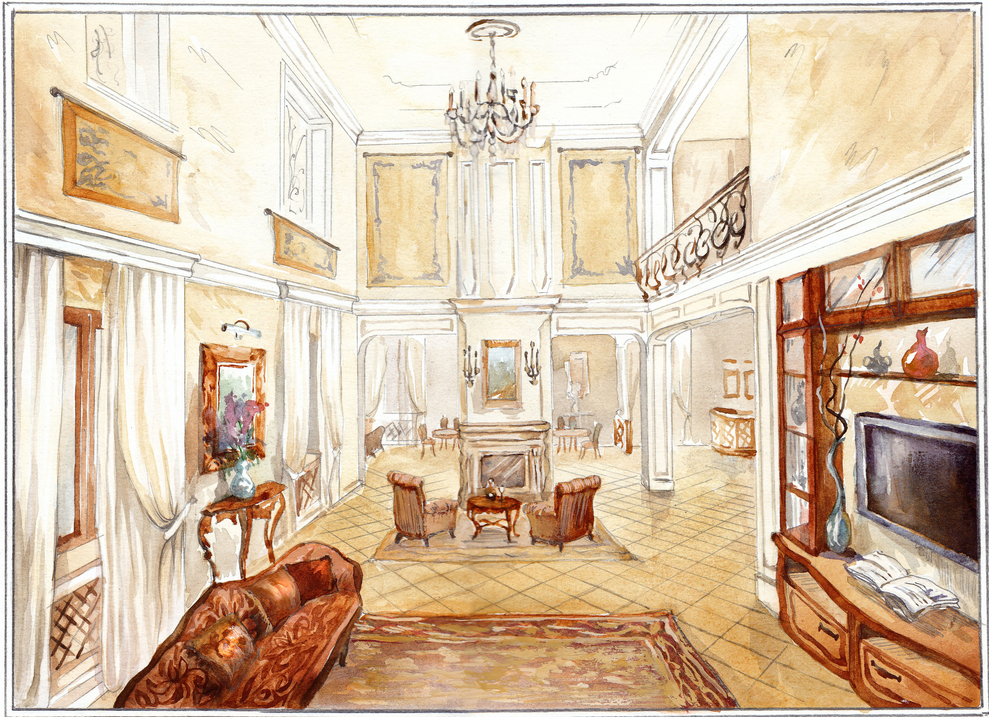 Дом в Ларюшино. — Изображение №2 — 3D на Dprofile