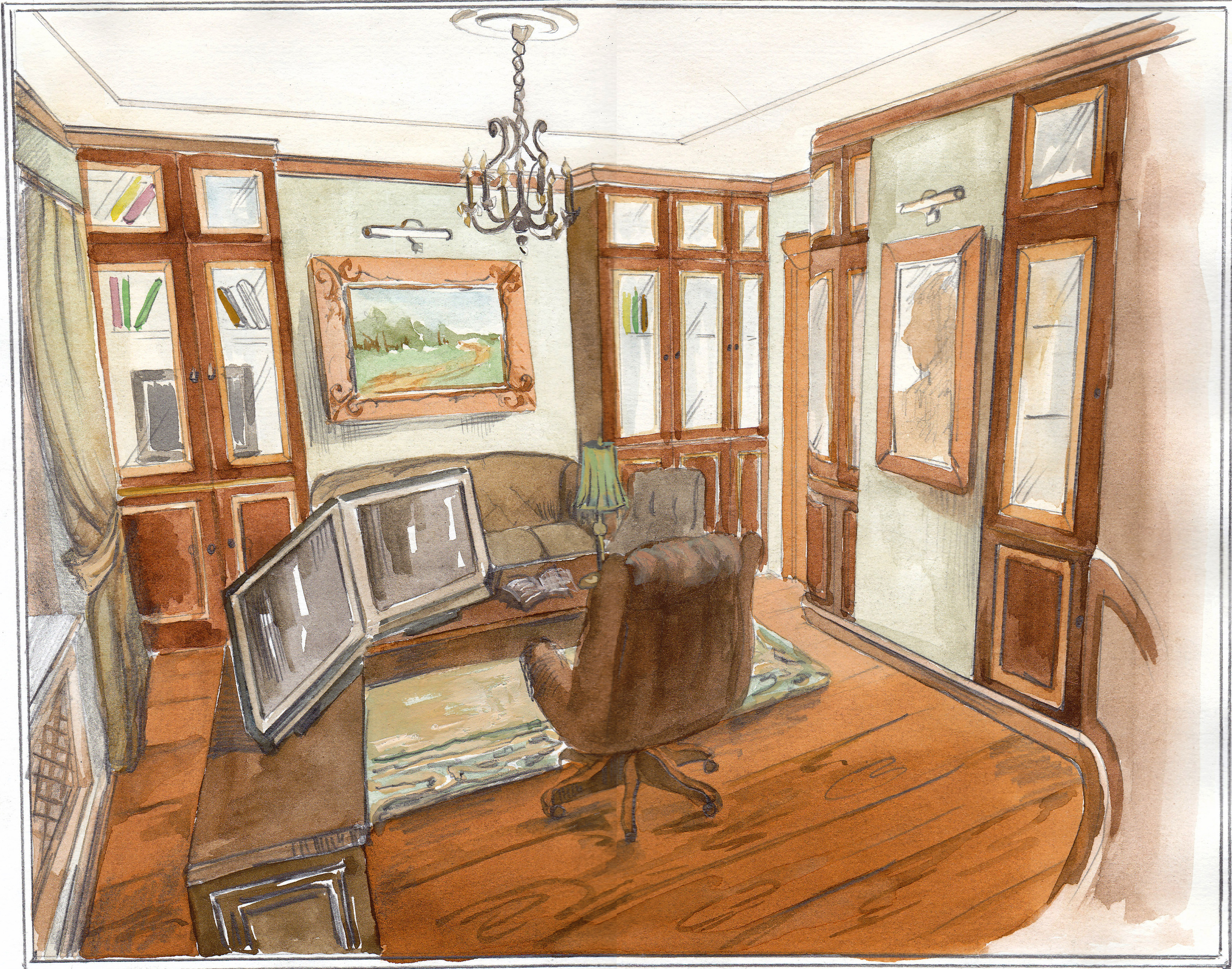 Дом в Ларюшино. — Изображение №8 — 3D на Dprofile