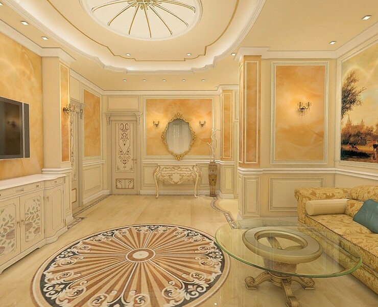 Квартира на Мичуринском проспекте. — 3D на Dprofile