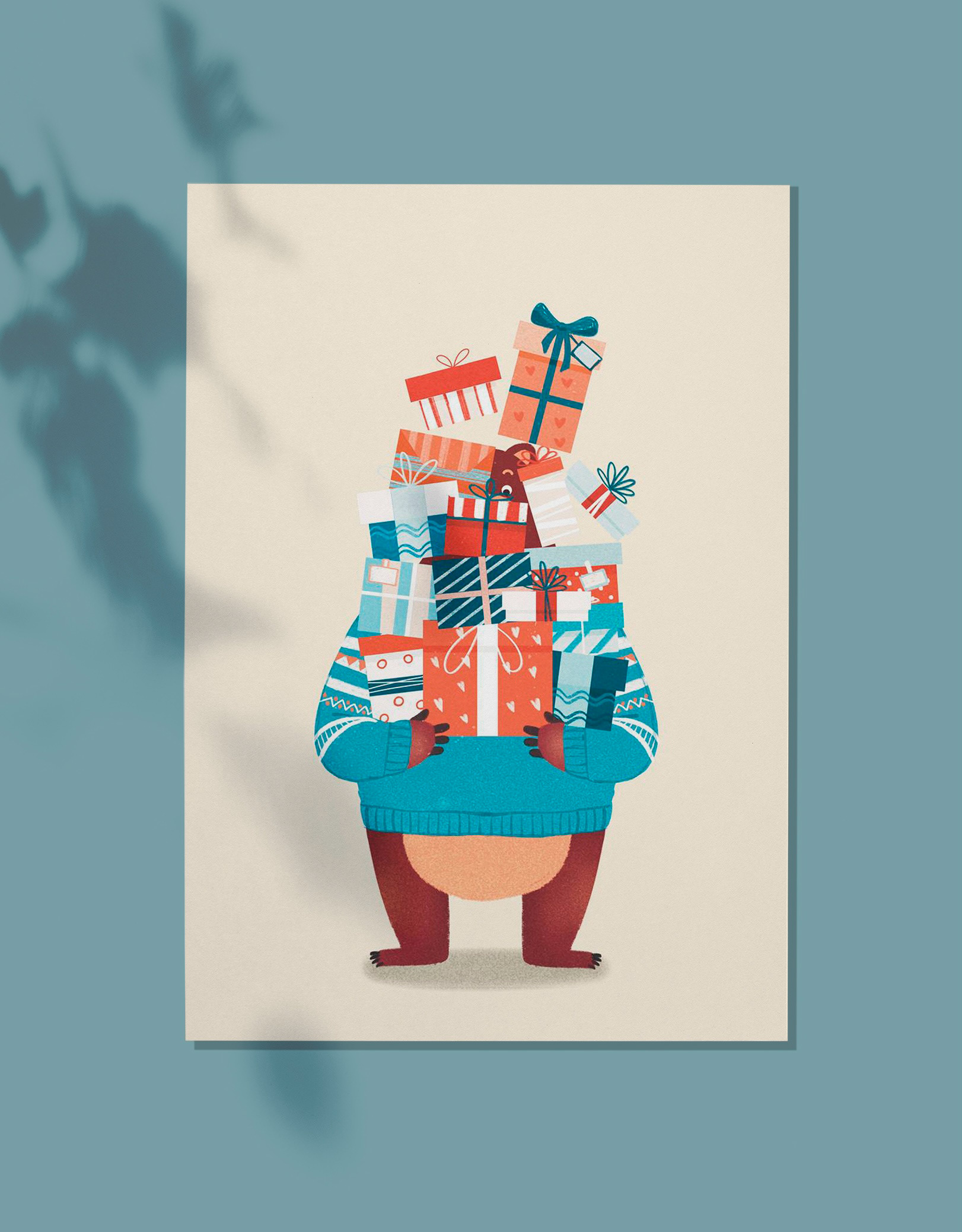 Greeting card Lagom — Изображение №2 — Иллюстрация, Графика на Dprofile