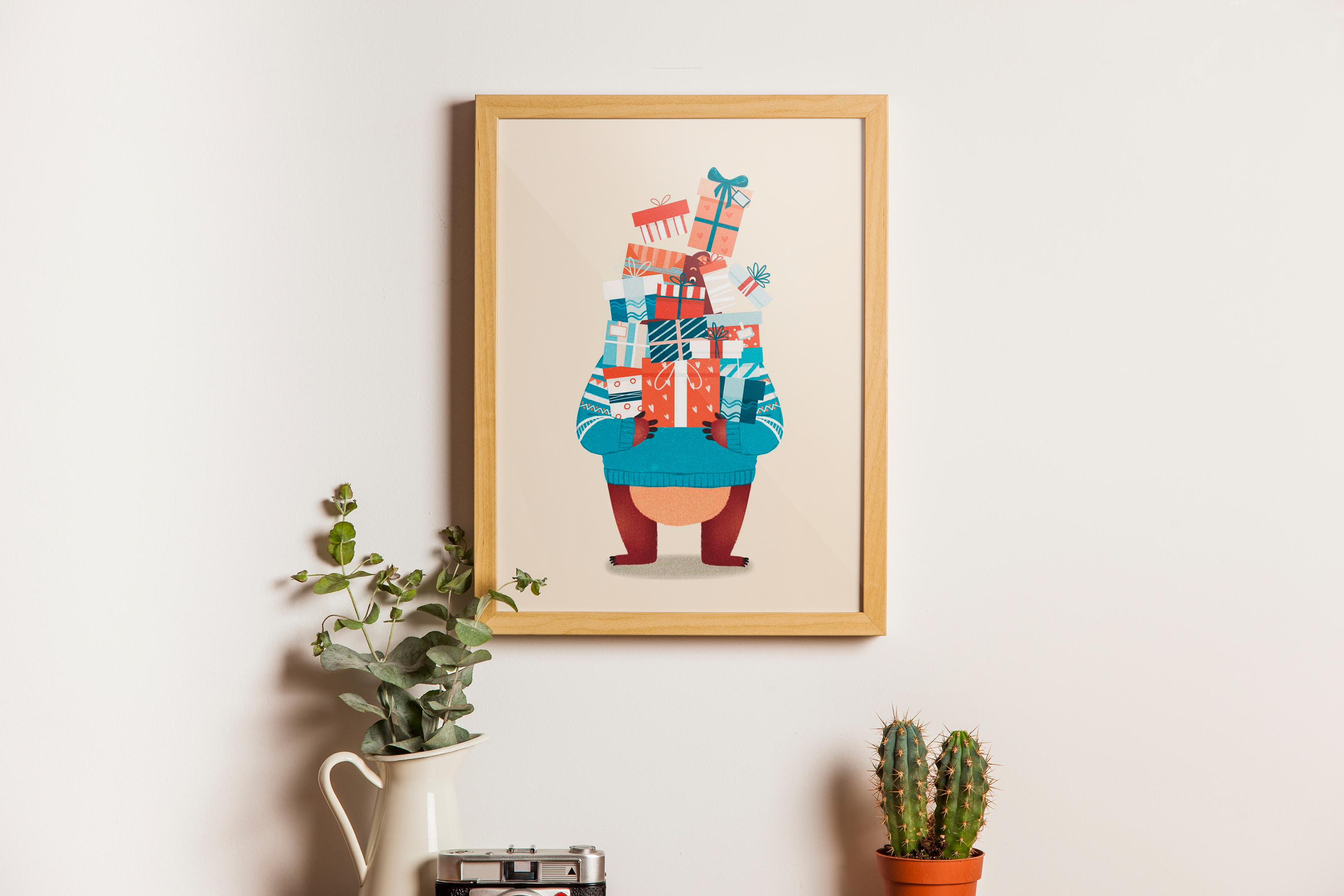 Greeting card Lagom — Изображение №1 — Иллюстрация, Графика на Dprofile