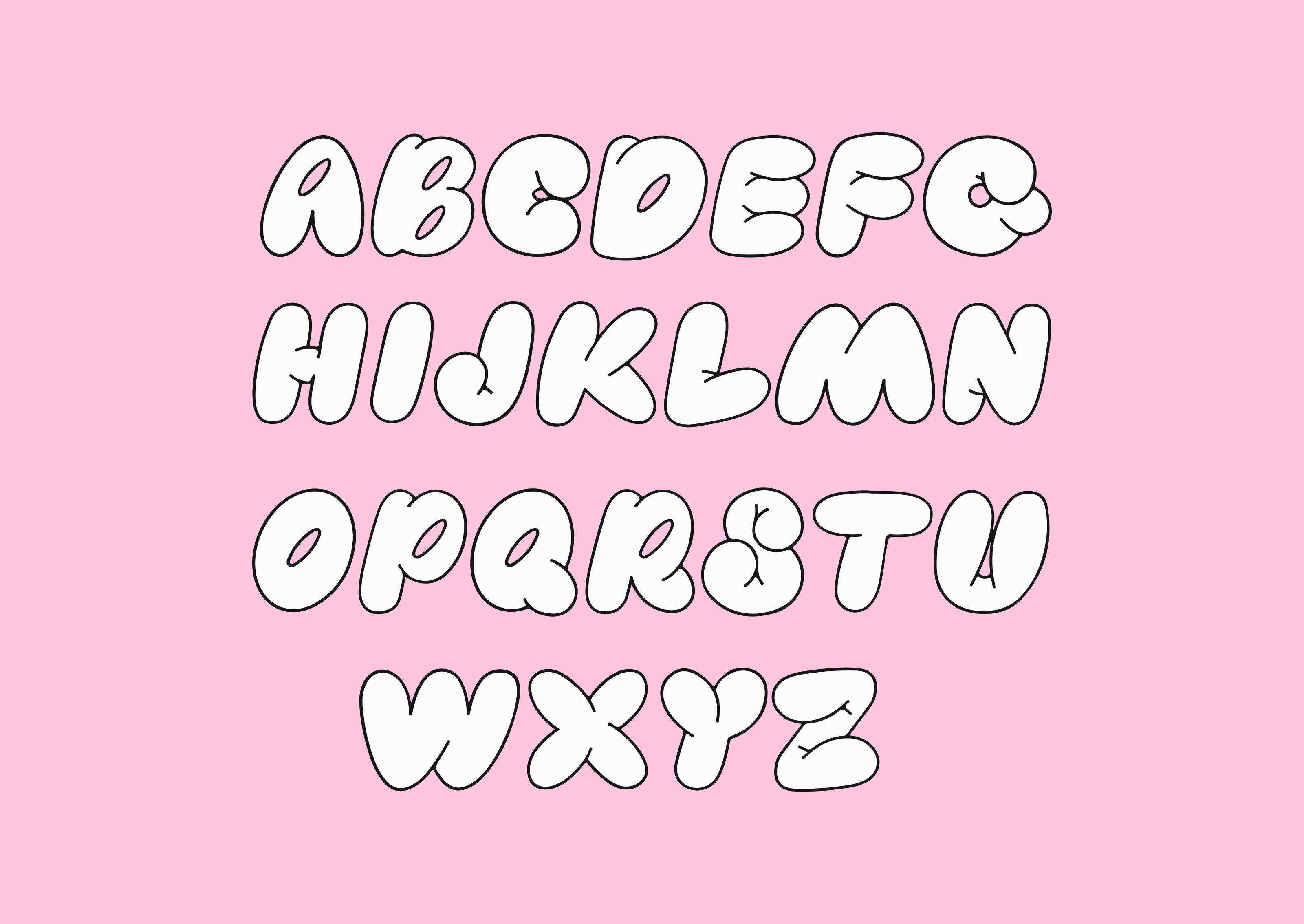 BUBA typeface — Изображение №5 — Графика на Dprofile
