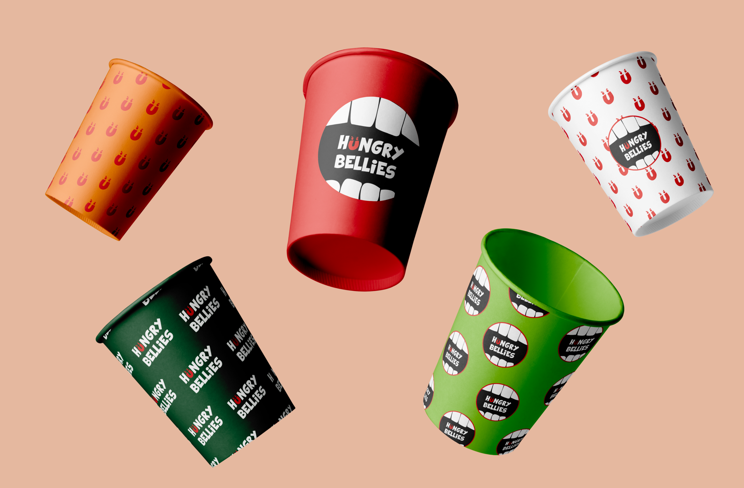 Hungry Bellies | branding for a restaurant — Изображение №9 — Брендинг на Dprofile