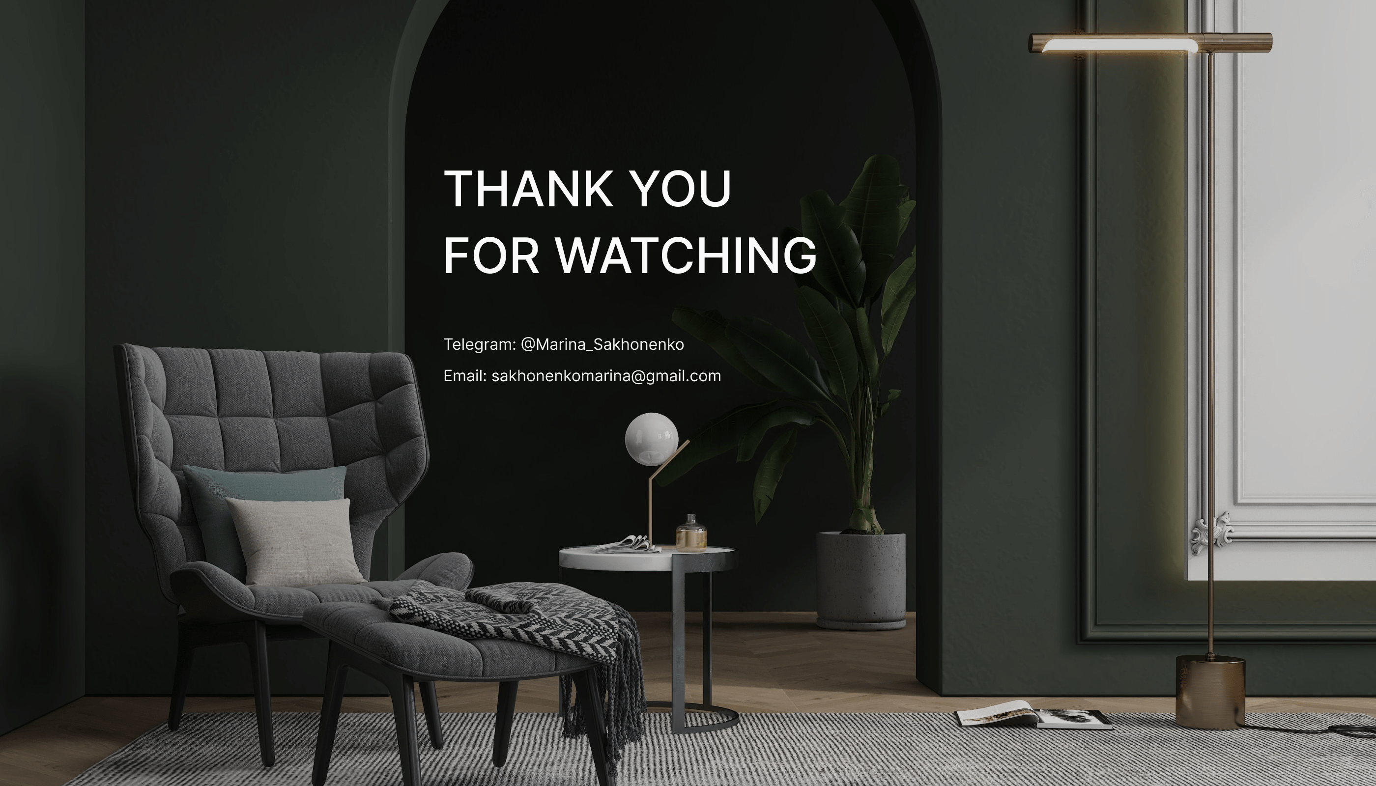 Interior design studio website — Изображение №13 — Интерфейсы, Брендинг на Dprofile