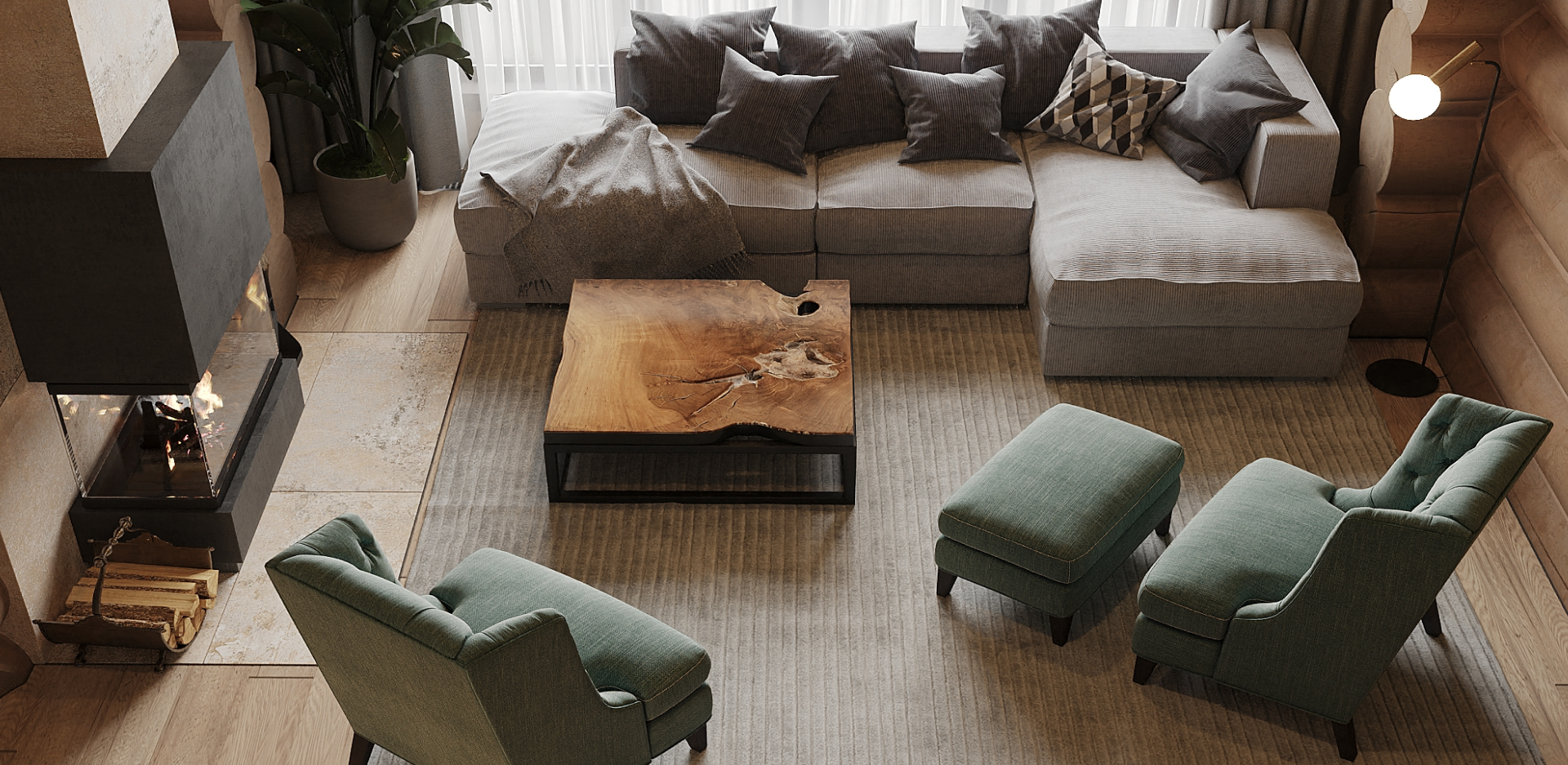 GORODISHCHE — Construction of estates — Изображение №7 — Графика, Интерфейсы на Dprofile