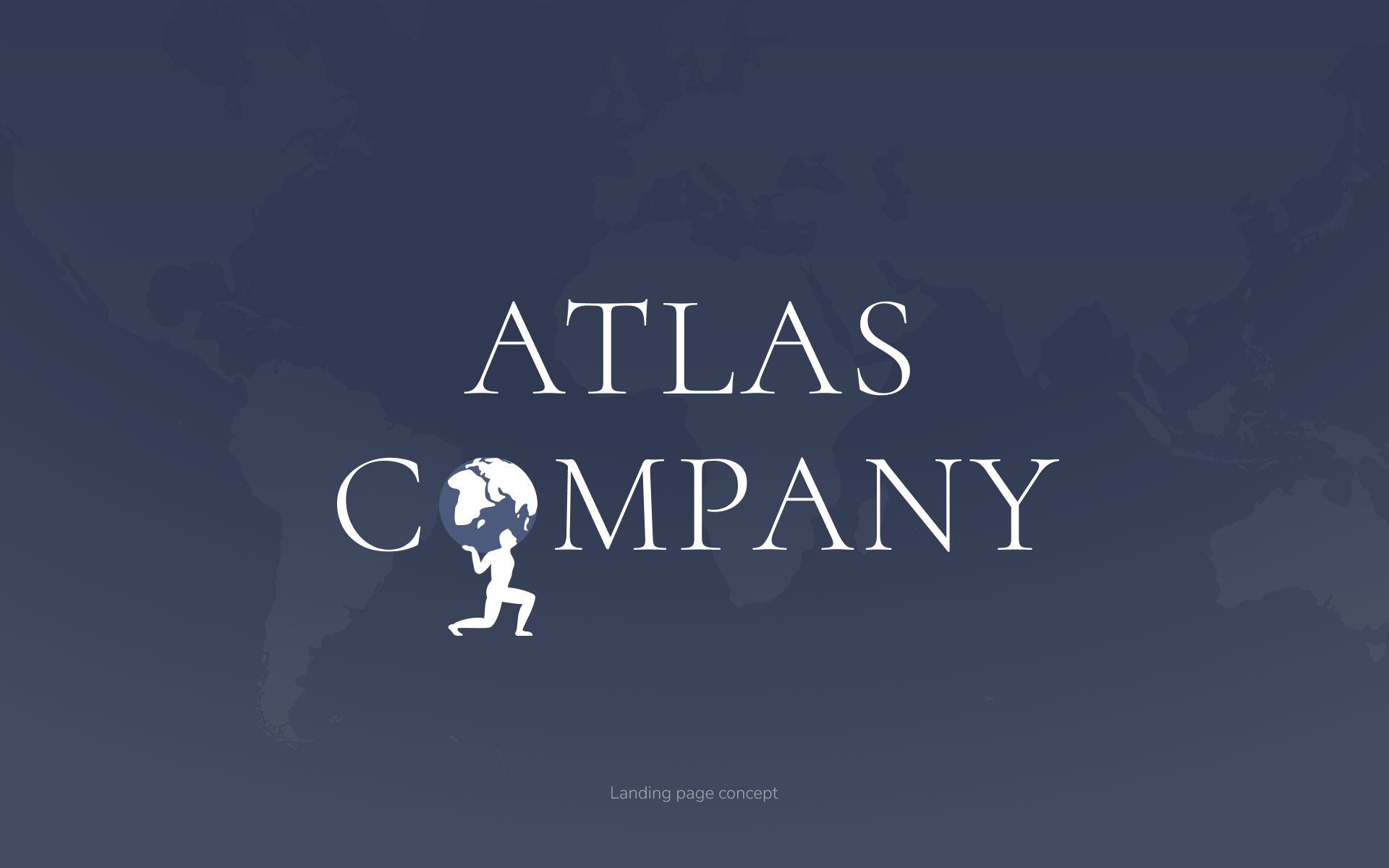 ATLAS — Landing page for international company — Изображение №1 — Графика, Интерфейсы на Dprofile