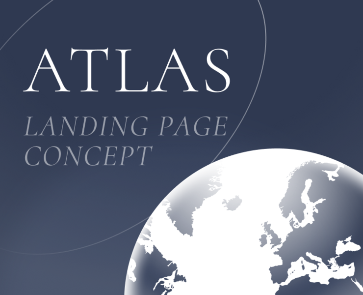 ATLAS — Landing page for international company на Dprofile