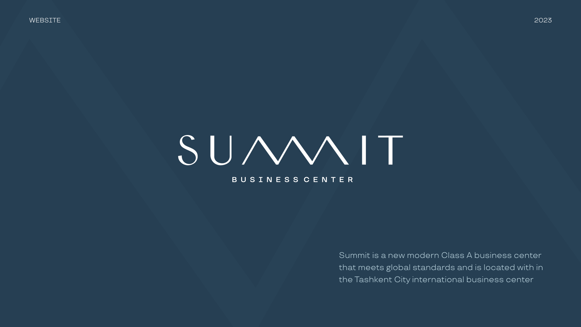 Summit — business center in Tashkent City — Изображение №1 — Анимация, Интерфейсы на Dprofile
