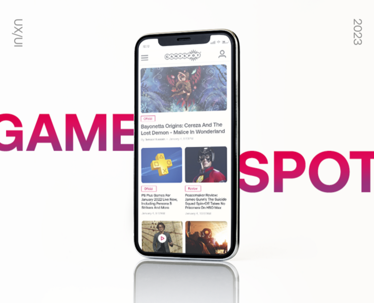 GameSpot Redesign (UX/UI) — Интерфейсы на Dprofile
