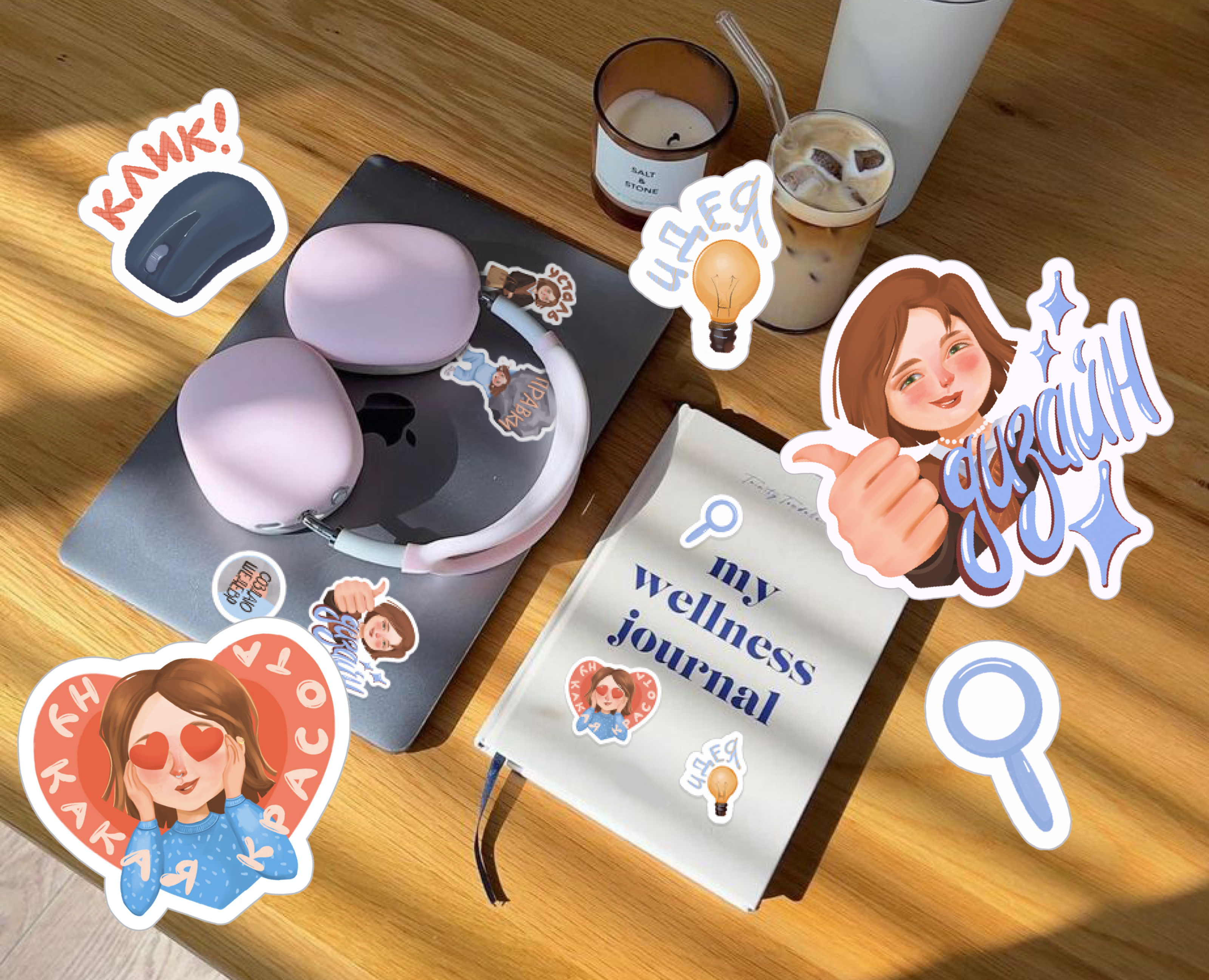 Graphic designer STICKER PACK — Иллюстрация, Графика на Dprofile
