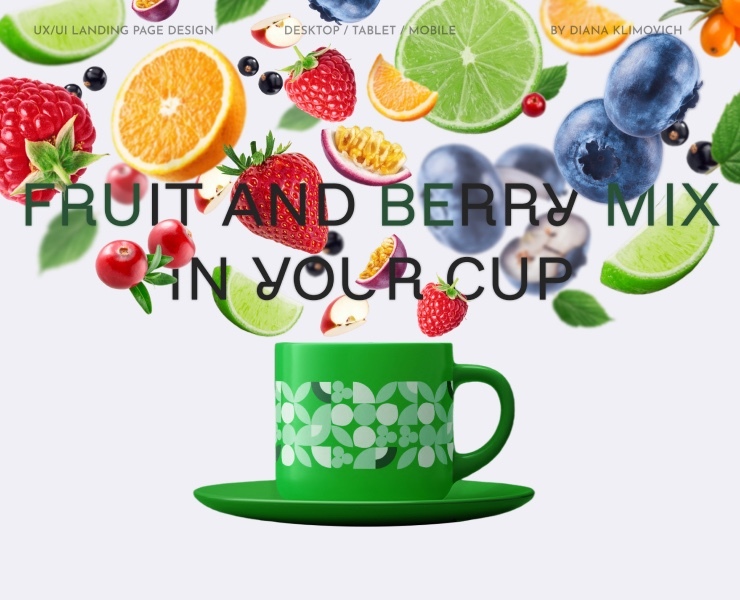 FRUBEMIX | Landing page на Dprofile