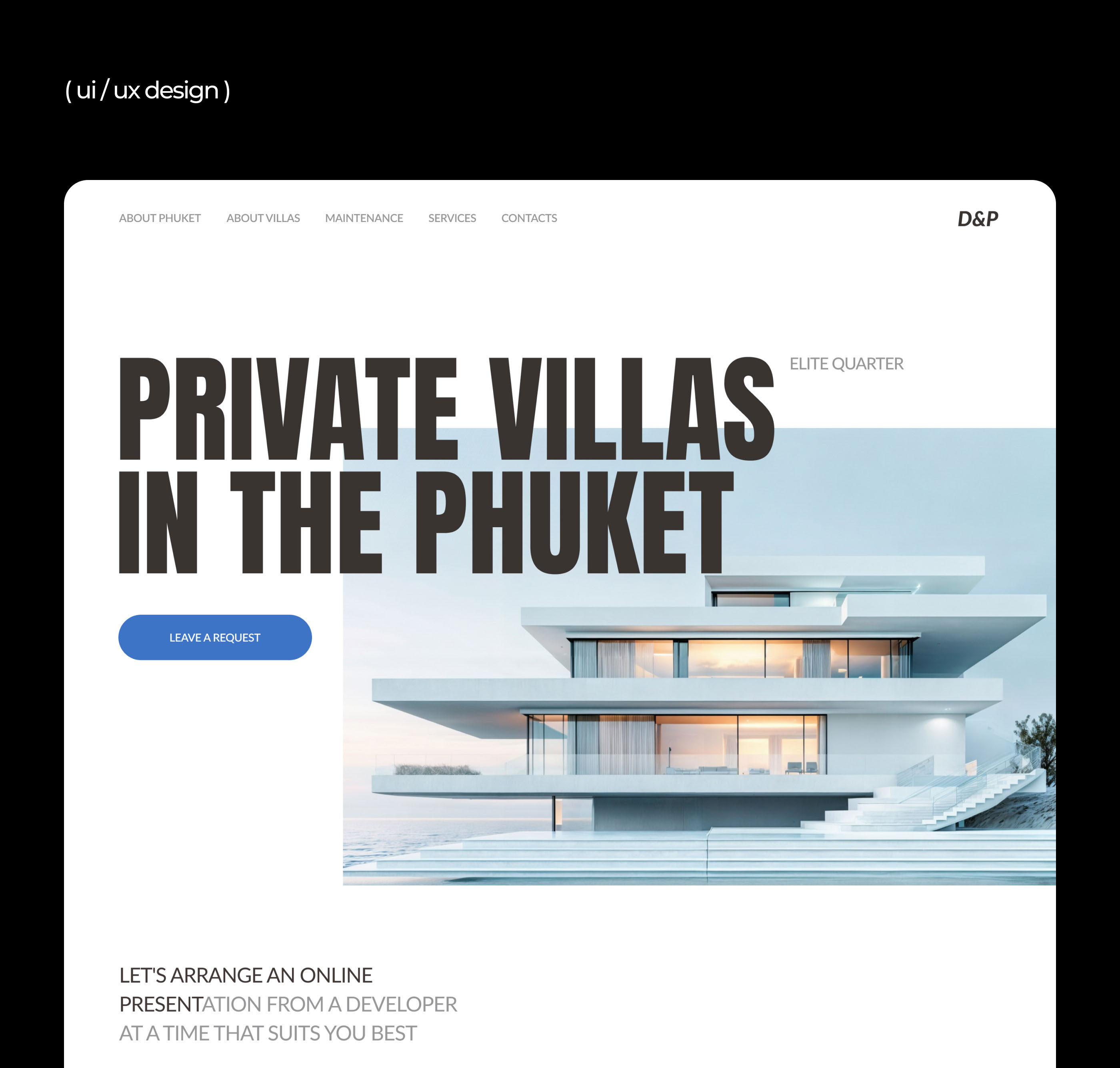 REAL ESTATE — Изображение №4 — Интерфейсы на Dprofile