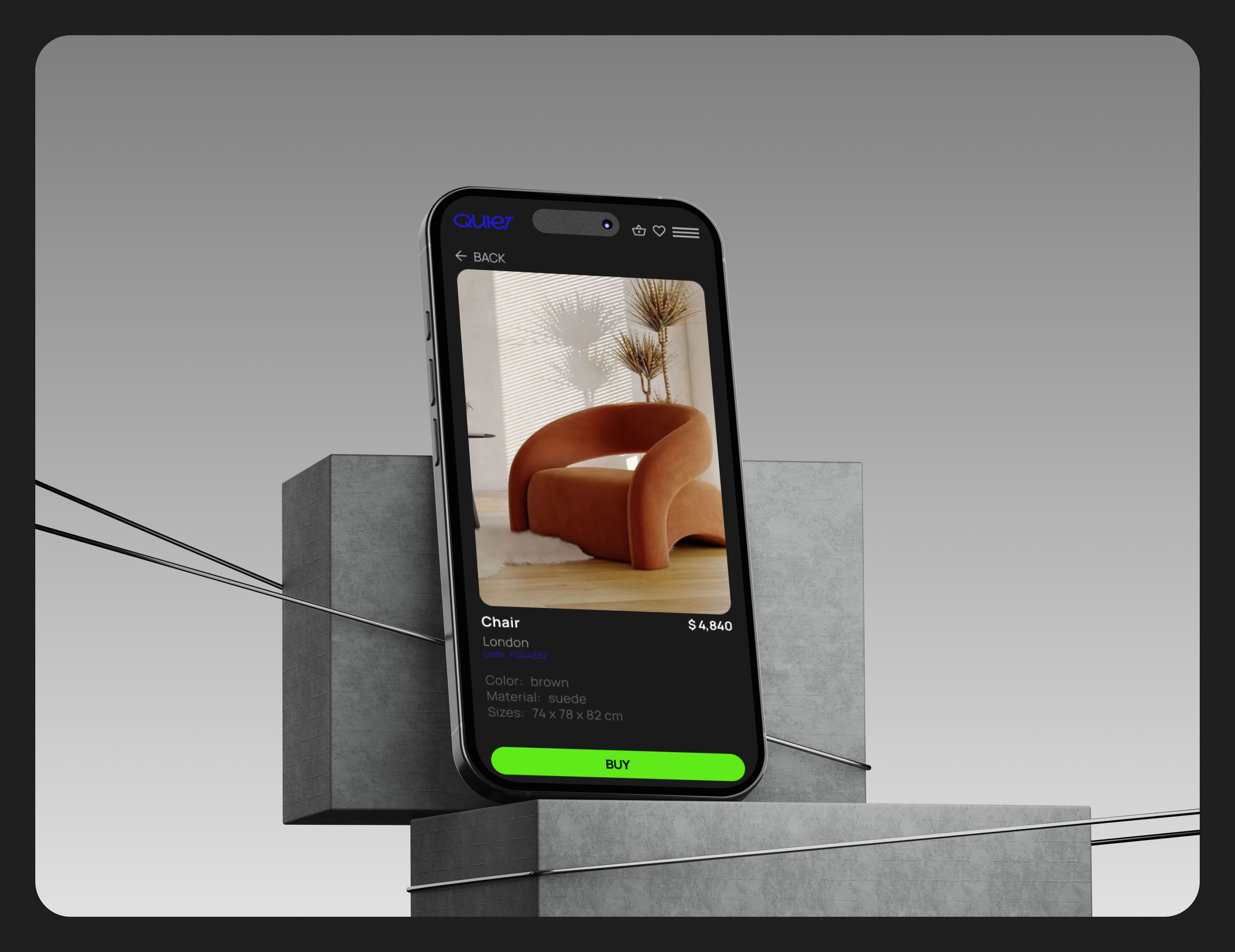 WEBSITE FOR A CONCEPTUAL FURNITURE — Изображение №13 — Интерфейсы на Dprofile