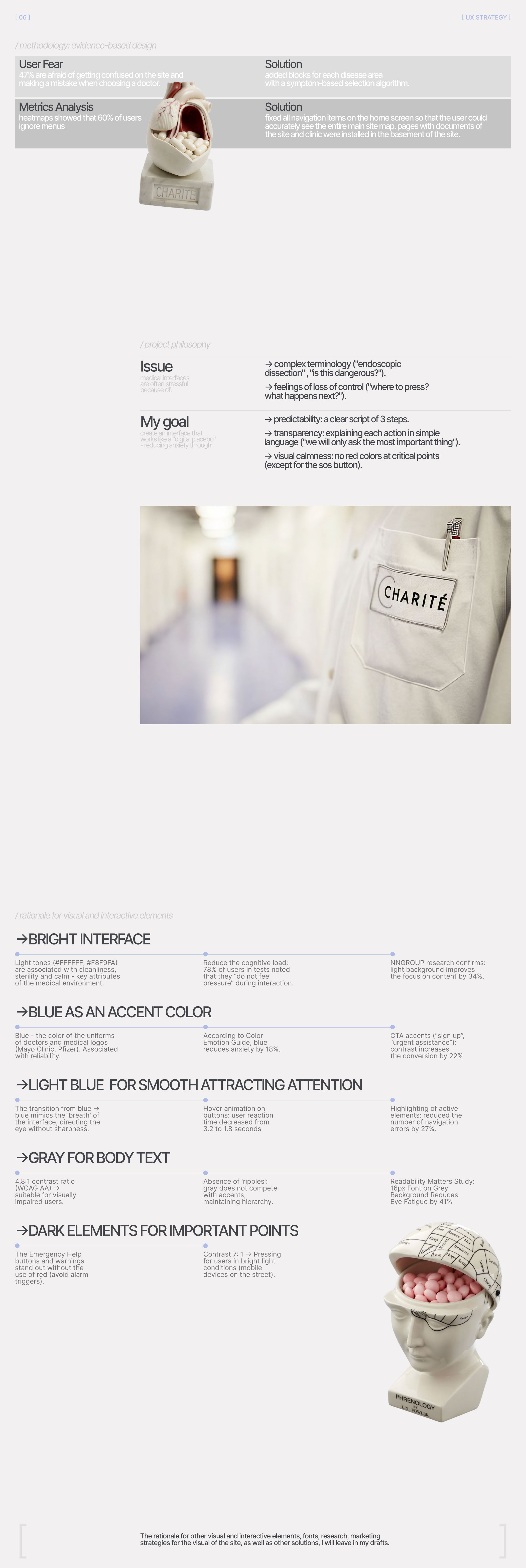 Medical Website Design \ Сайт для больницы — Изображение №18 — Интерфейсы на Dprofile