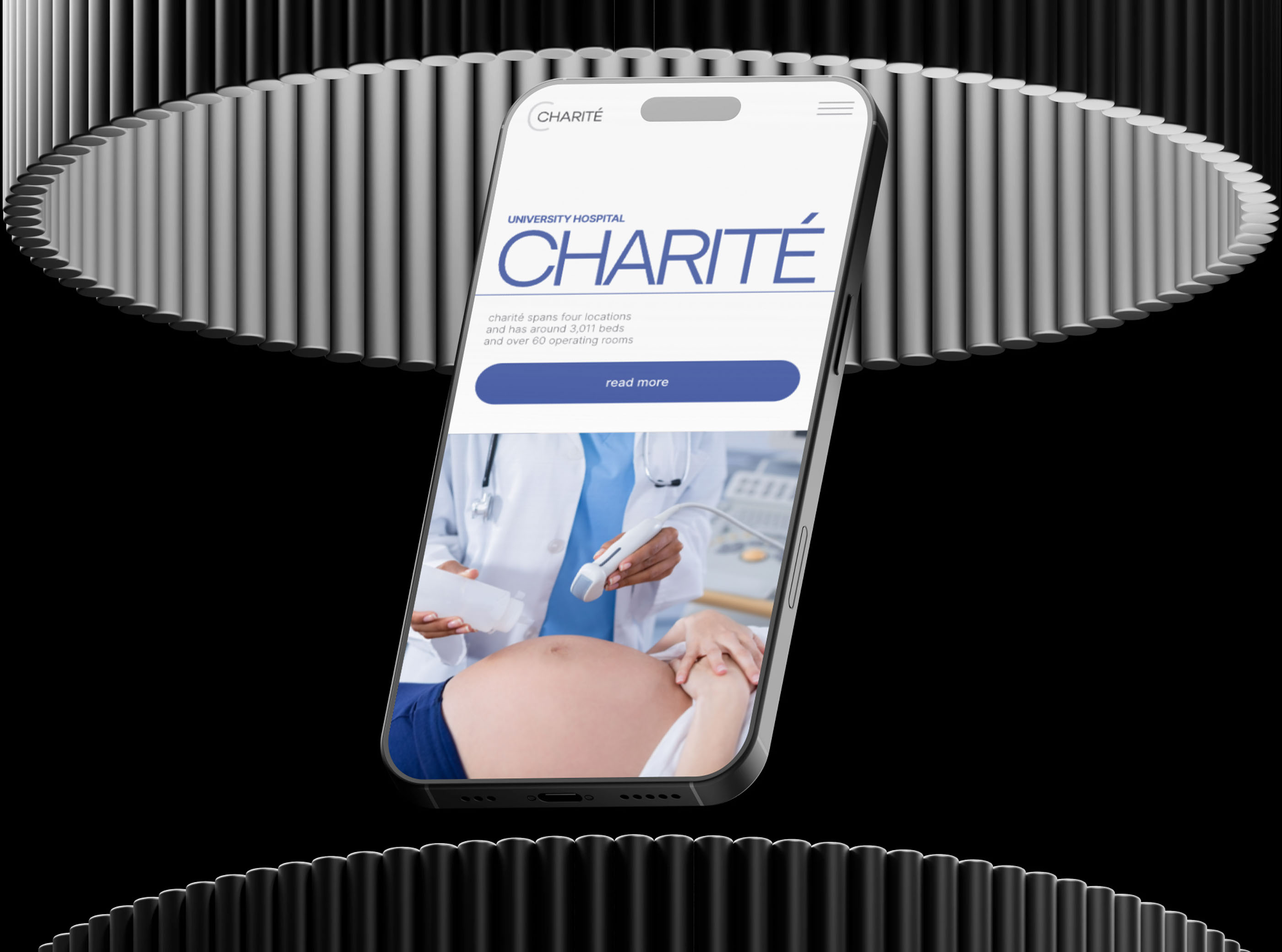 Medical Website Design \ Сайт для больницы — Изображение №3 — Интерфейсы на Dprofile