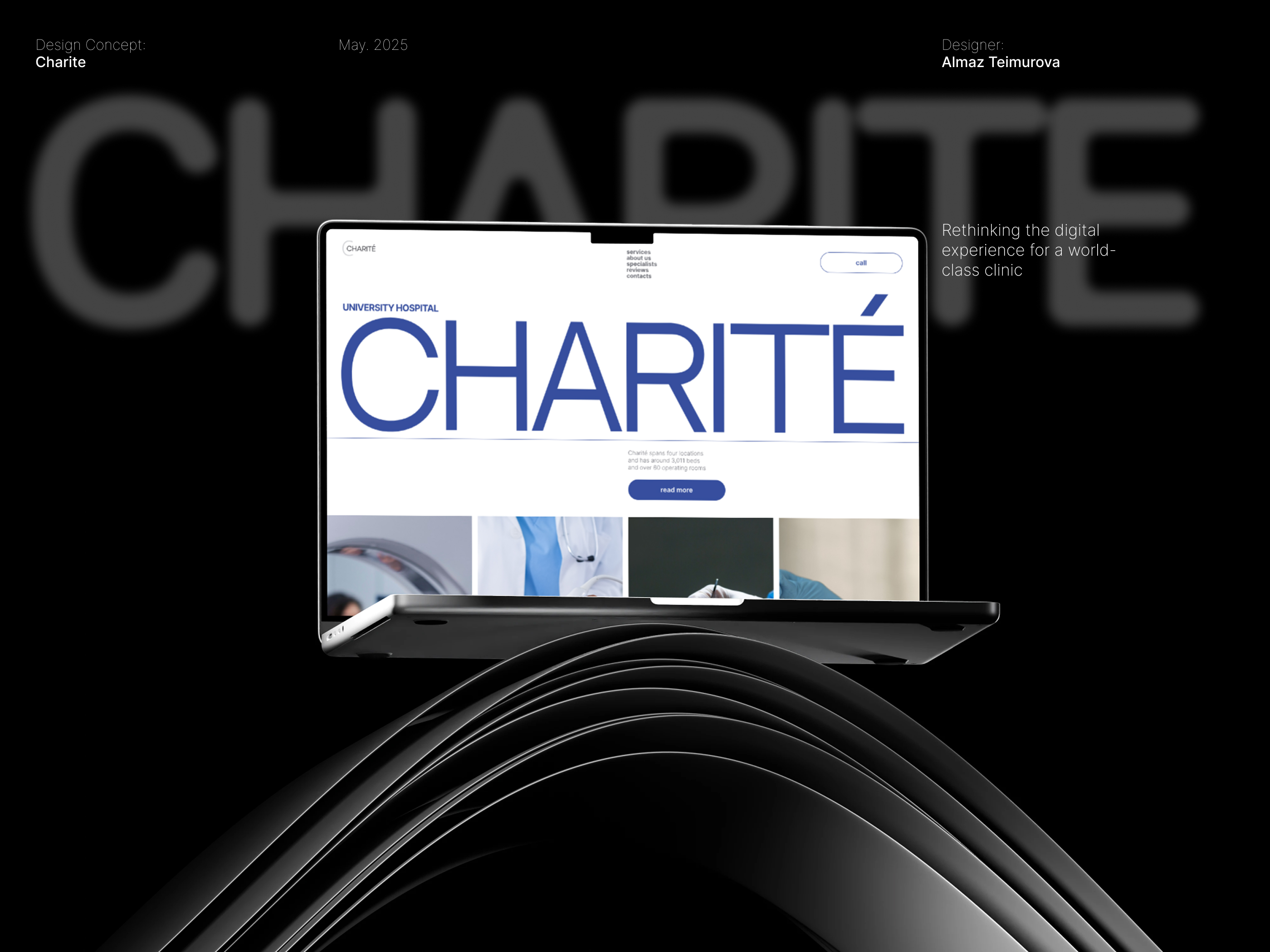 Medical Website Design \ Сайт для больницы — Изображение №1 — Интерфейсы на Dprofile