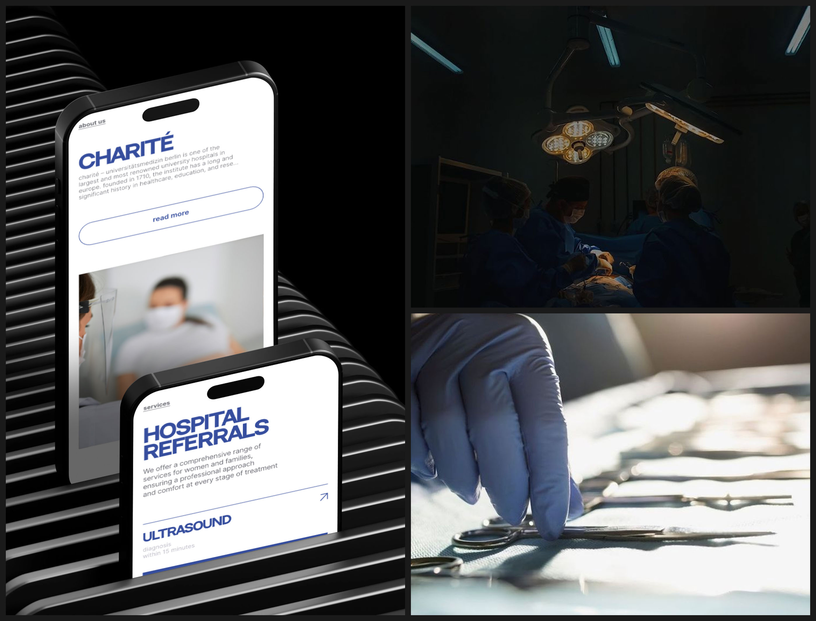 Medical Website Design \ Сайт для больницы — Изображение №19 — Интерфейсы на Dprofile