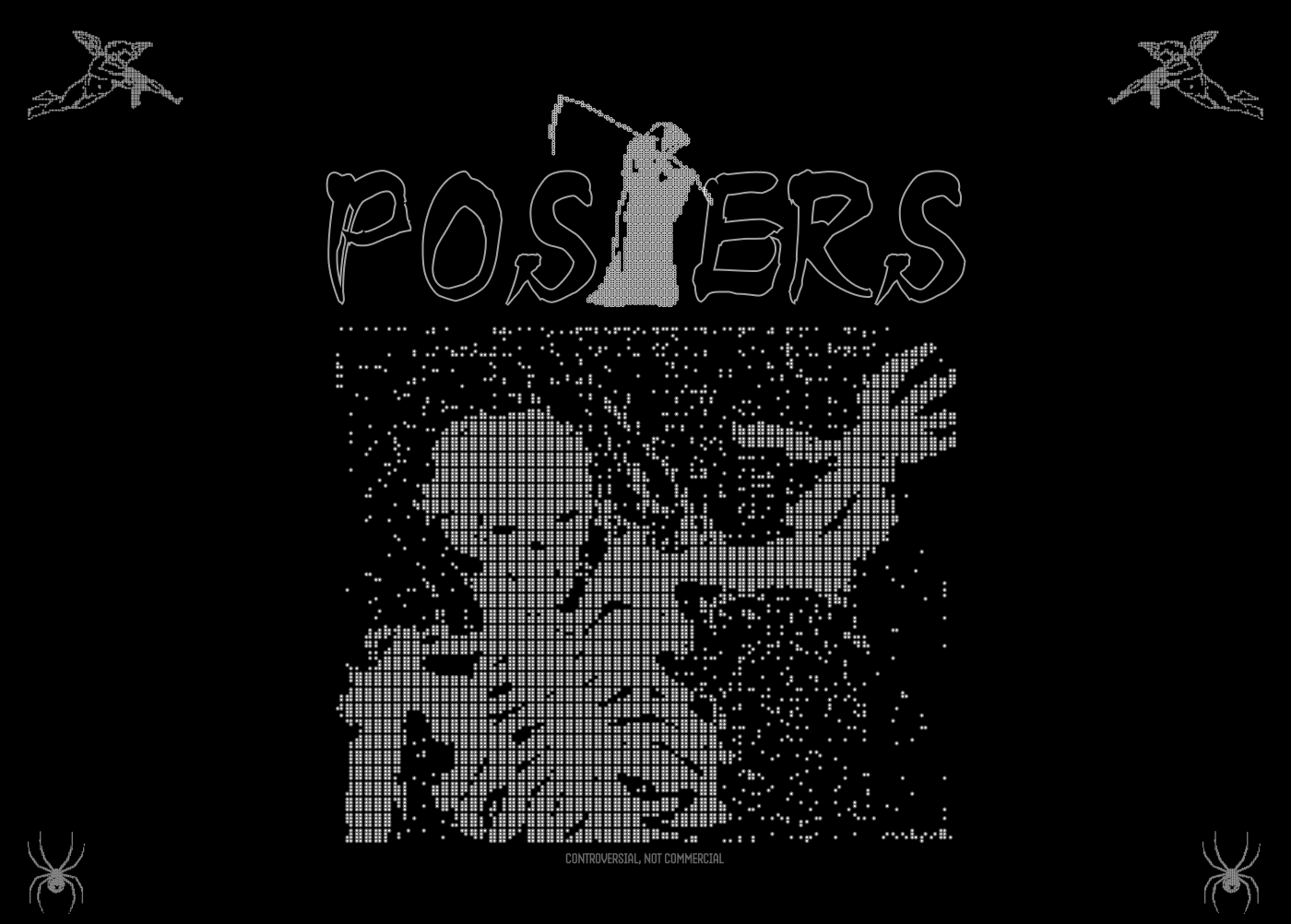 ASCII & HITS DIFFERENT POSTERS — Изображение №1 — Графика на Dprofile