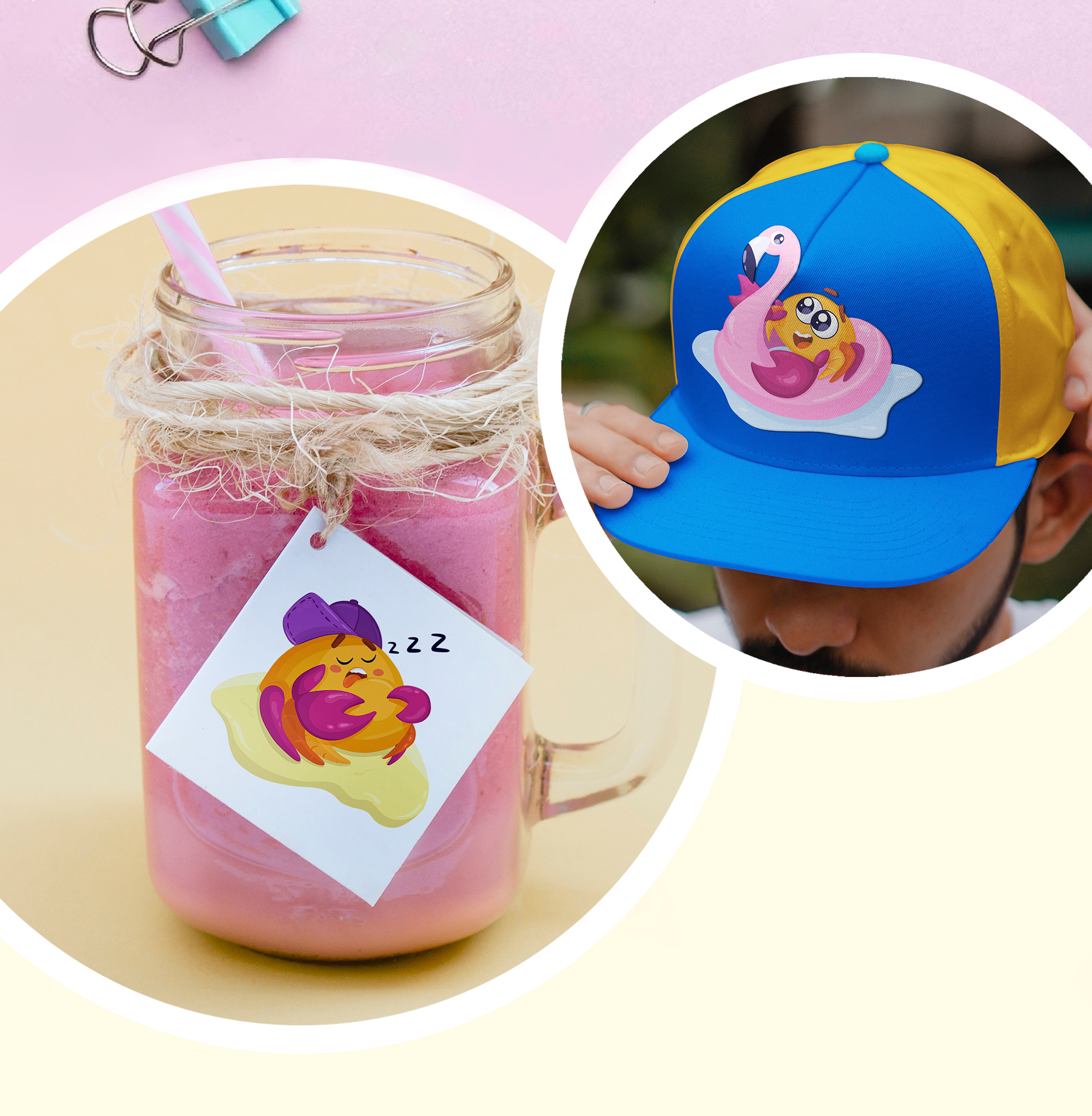 BRAND CHARACTER FOR THE CRAB HOUSE WATER PARK — Изображение №8 — Брендинг, Маркетинг на Dprofile