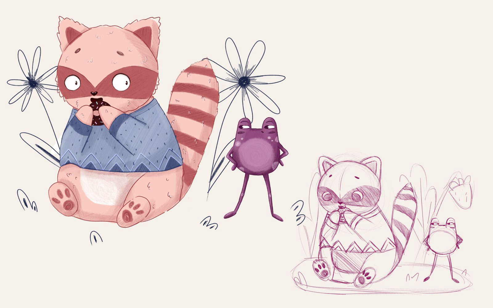 sticker pack "Spike and Nick" — Изображение №5 — Иллюстрация, Графика на Dprofile