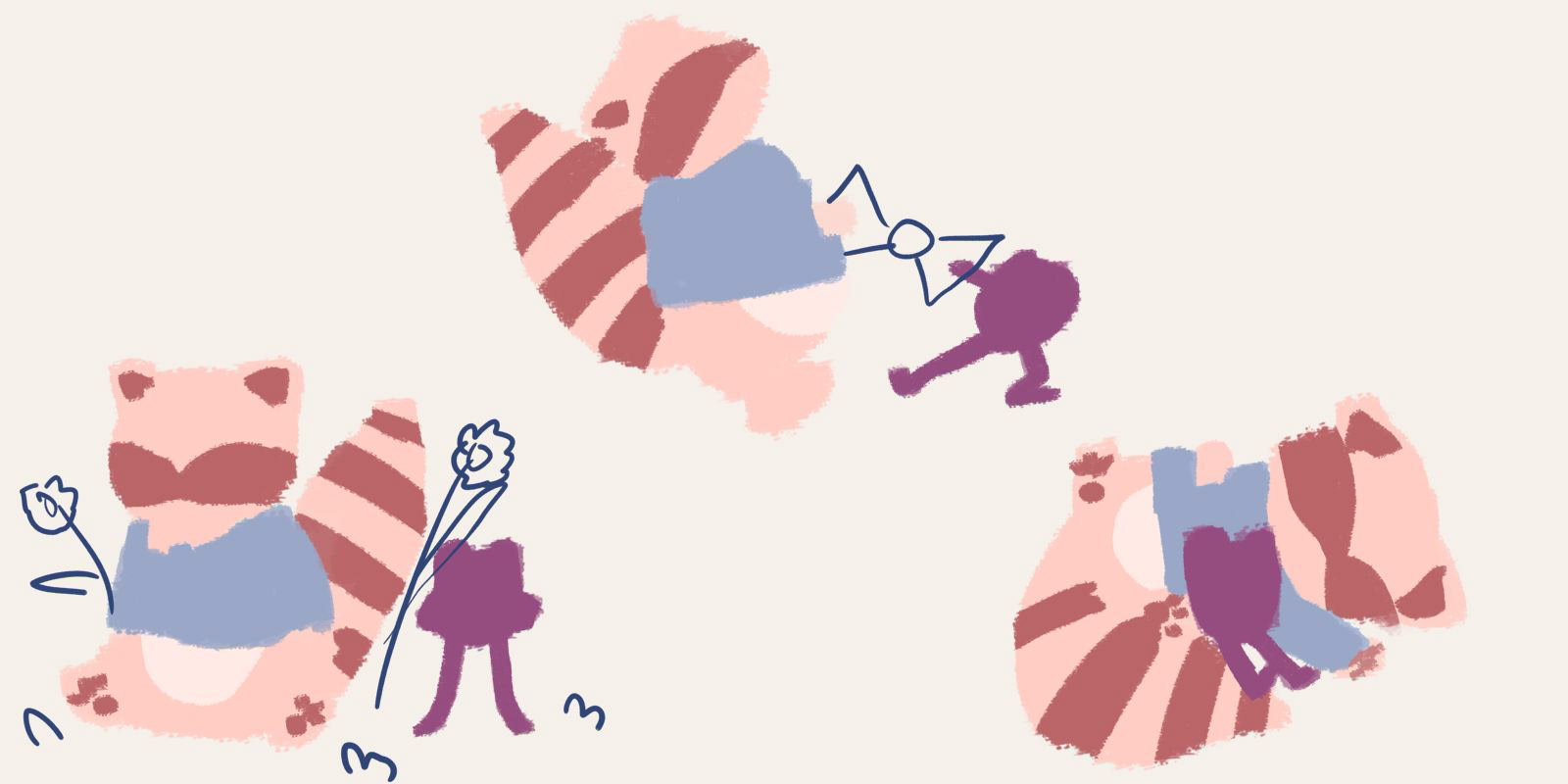 sticker pack "Spike and Nick" — Изображение №3 — Иллюстрация, Графика на Dprofile