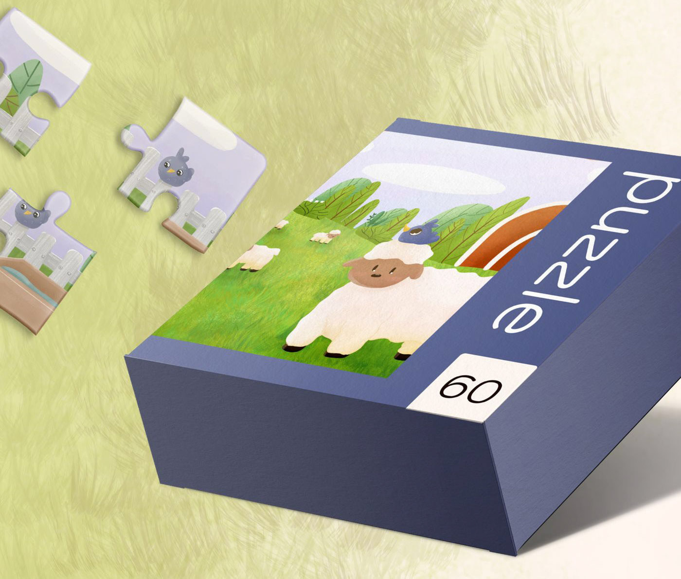 Farm life puzzle — Изображение №8 — Иллюстрация, Графика на Dprofile