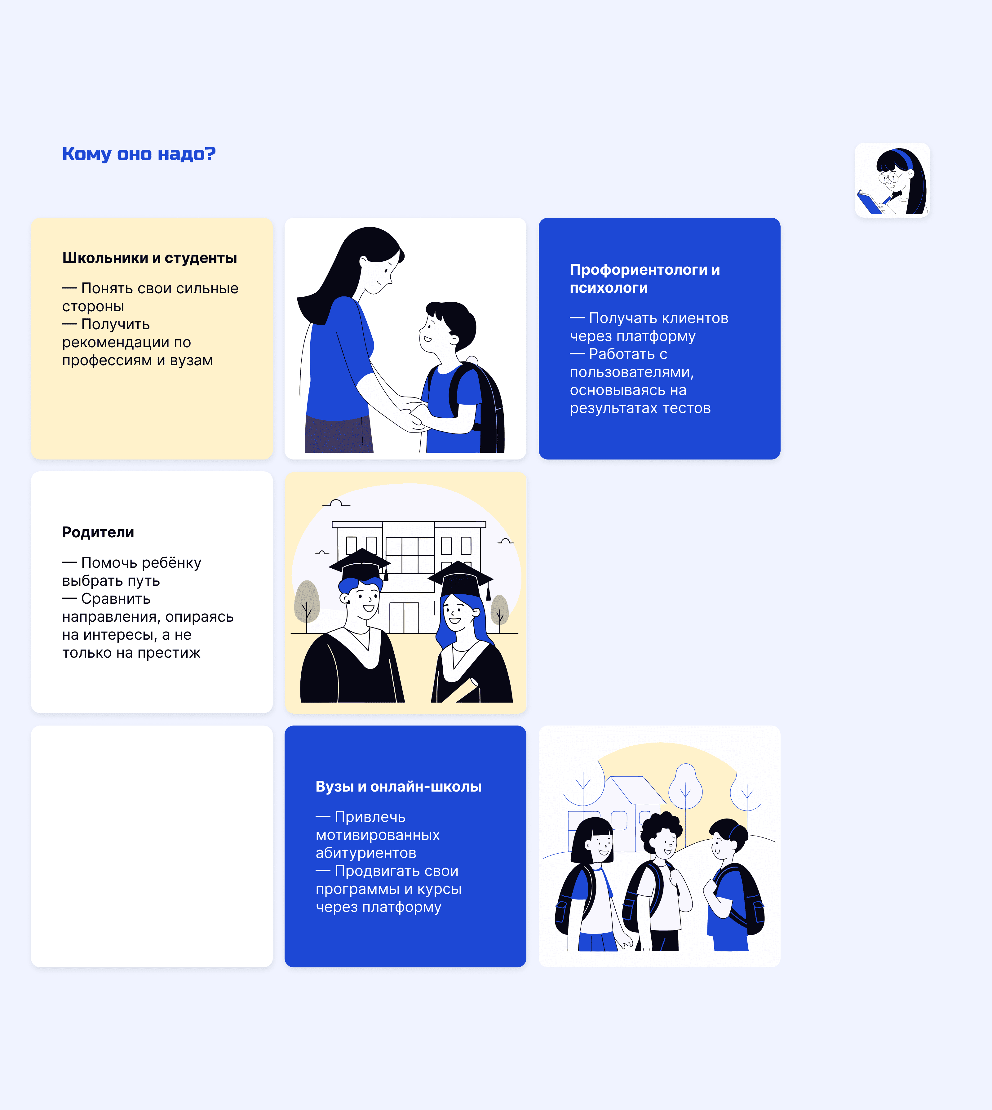 ProfPlay — Платформа для профориентации подростков — Изображение №4 — Интерфейсы на Dprofile