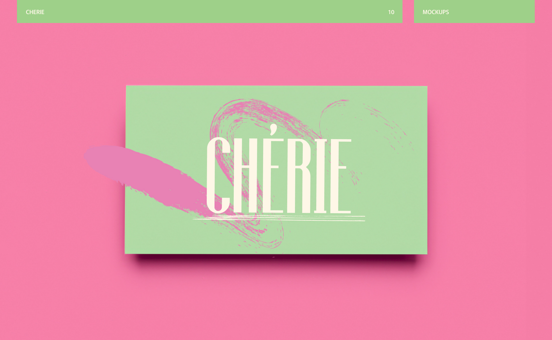 Сhérie BRAND IDENTITY/ ФИРМЕННЫЙ СТИЛЬ — Изображение №11 — Брендинг на Dprofile