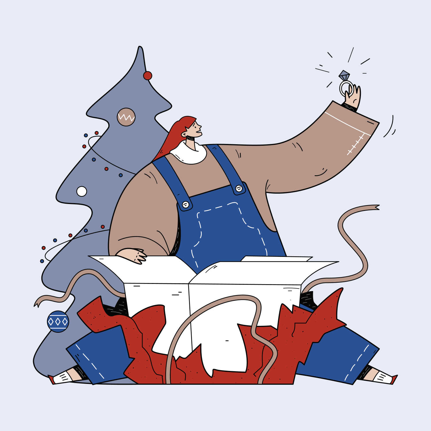 Tuchny Christmas — Изображение №12 — Иллюстрация на Dprofile