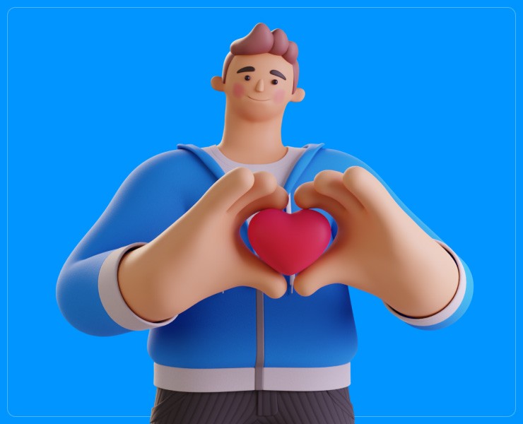 Ponty 3D — Иллюстрация на Dprofile