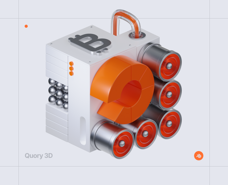 Quory 3D — Иллюстрация на Dprofile