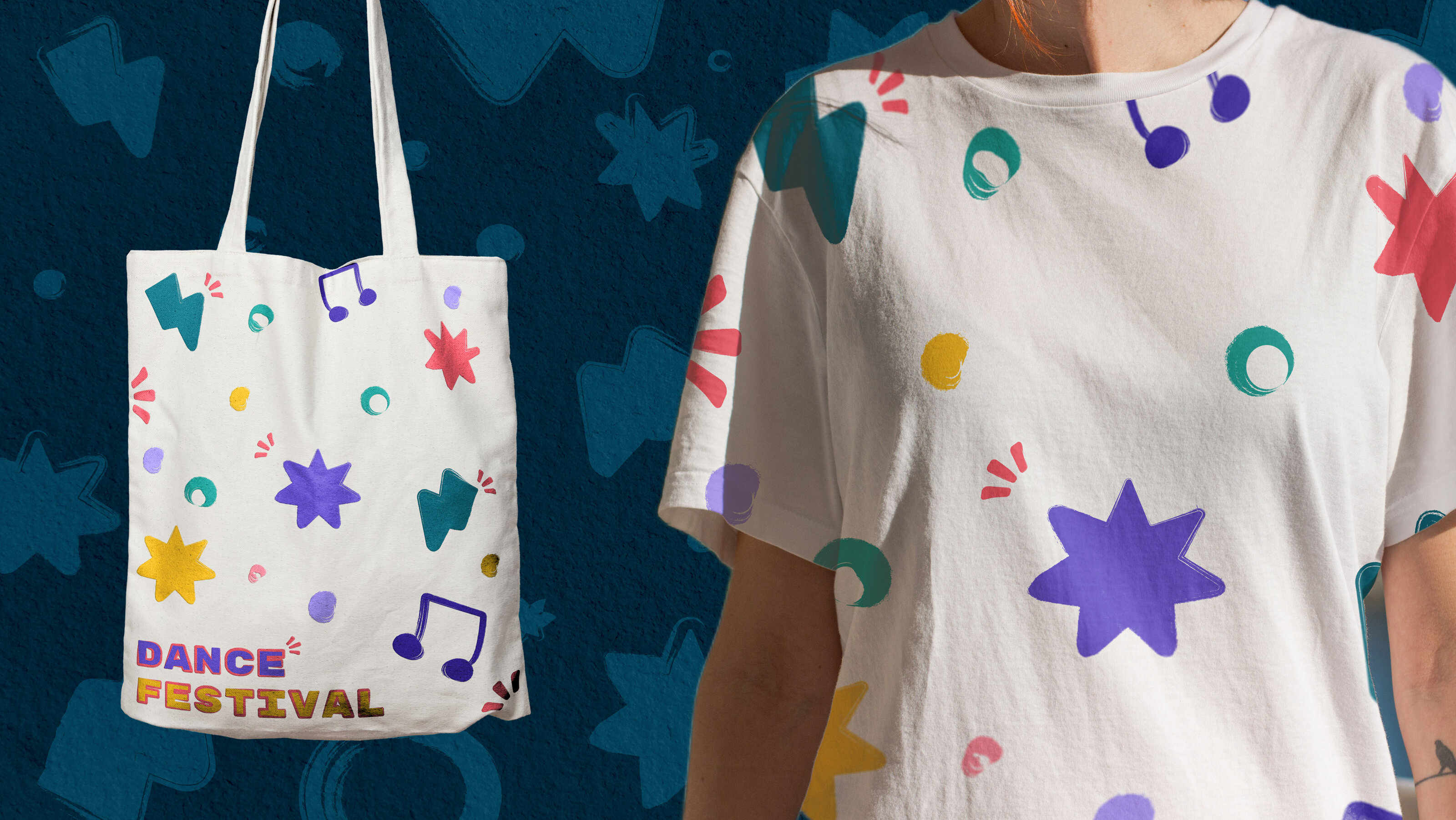 dance festival. фирменный стиль. identity. logo — Изображение №8 — Брендинг, Иллюстрация на Dprofile