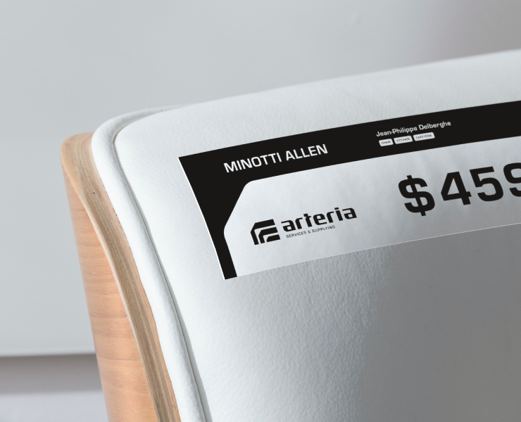 Arteria. Студия дизайна интерьеров. Брендинг — Брендинг на Dprofile