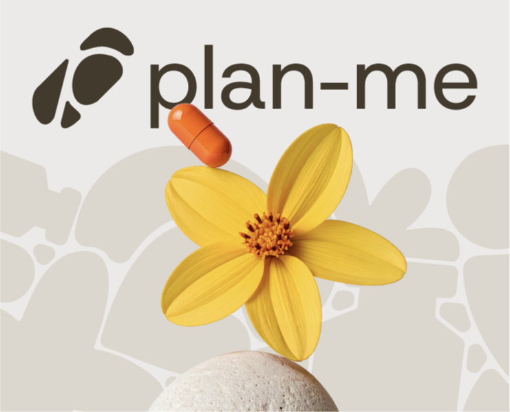Айдентика Plan-me | магазин витаминов на Dprofile