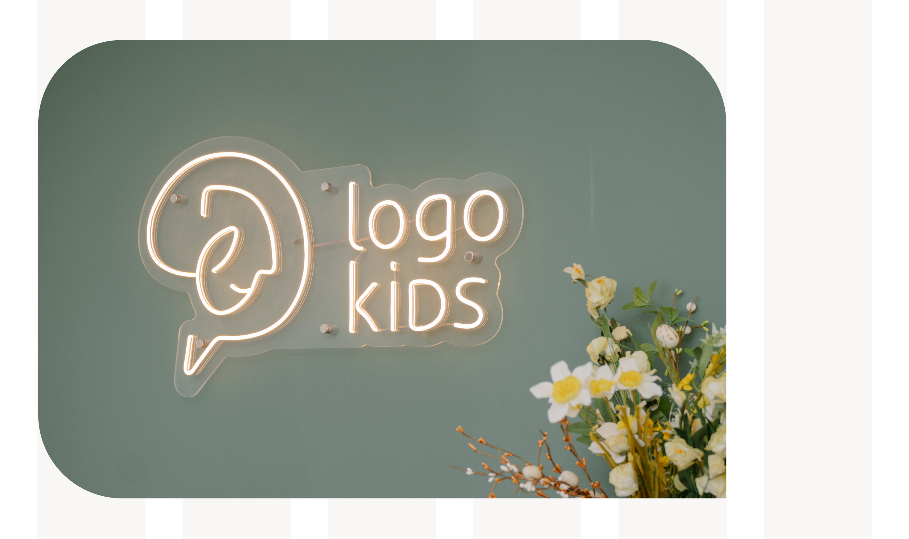 Айдентика Logokids | коррекционный детский центр — Изображение №2 — Интерфейсы, Брендинг на Dprofile
