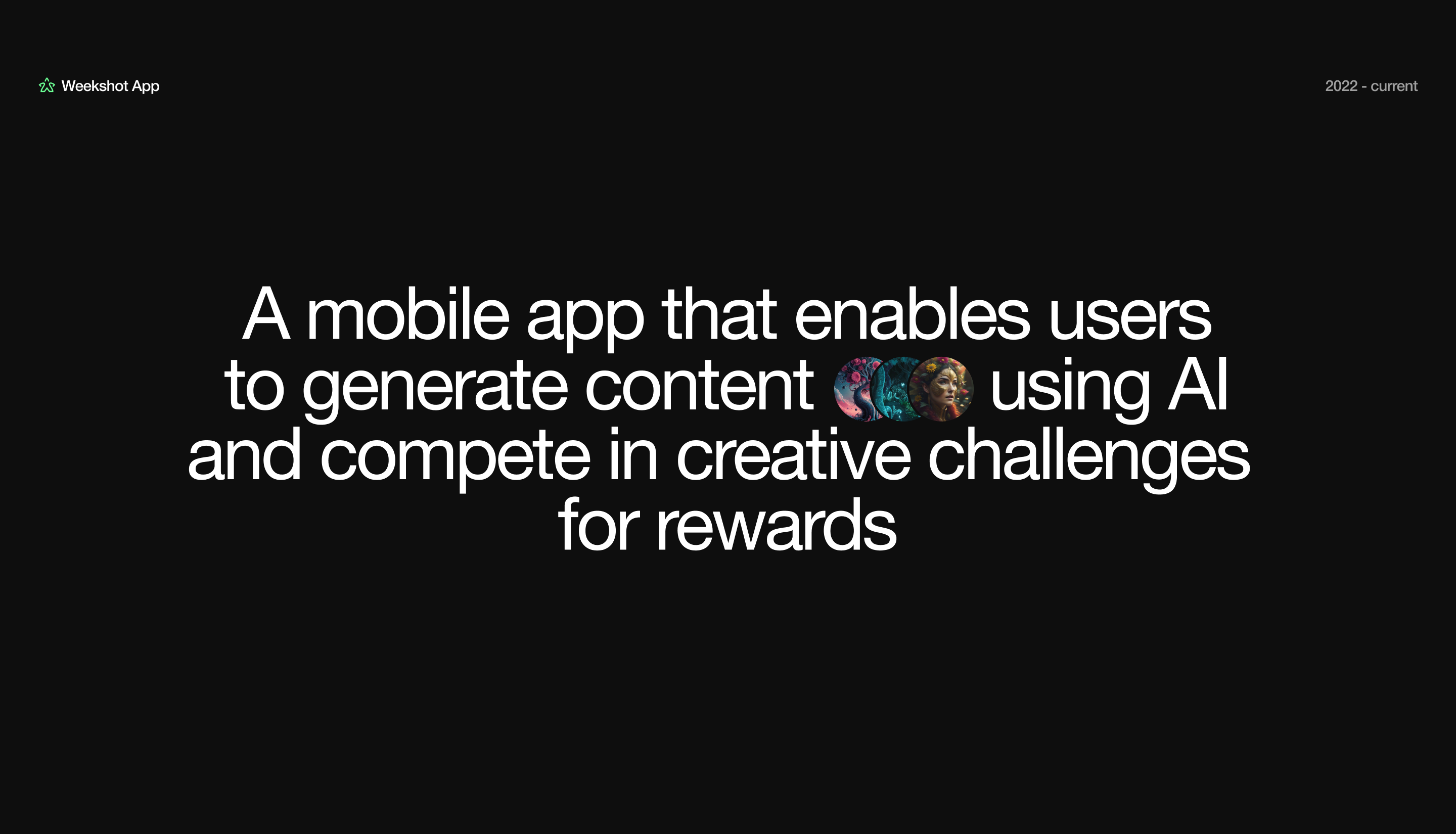 Weekshot — Mobile App — Изображение №2 — Интерфейсы на Dprofile