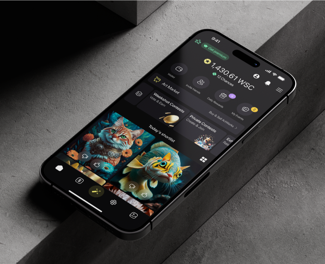Weekshot — Mobile App — Интерфейсы на Dprofile