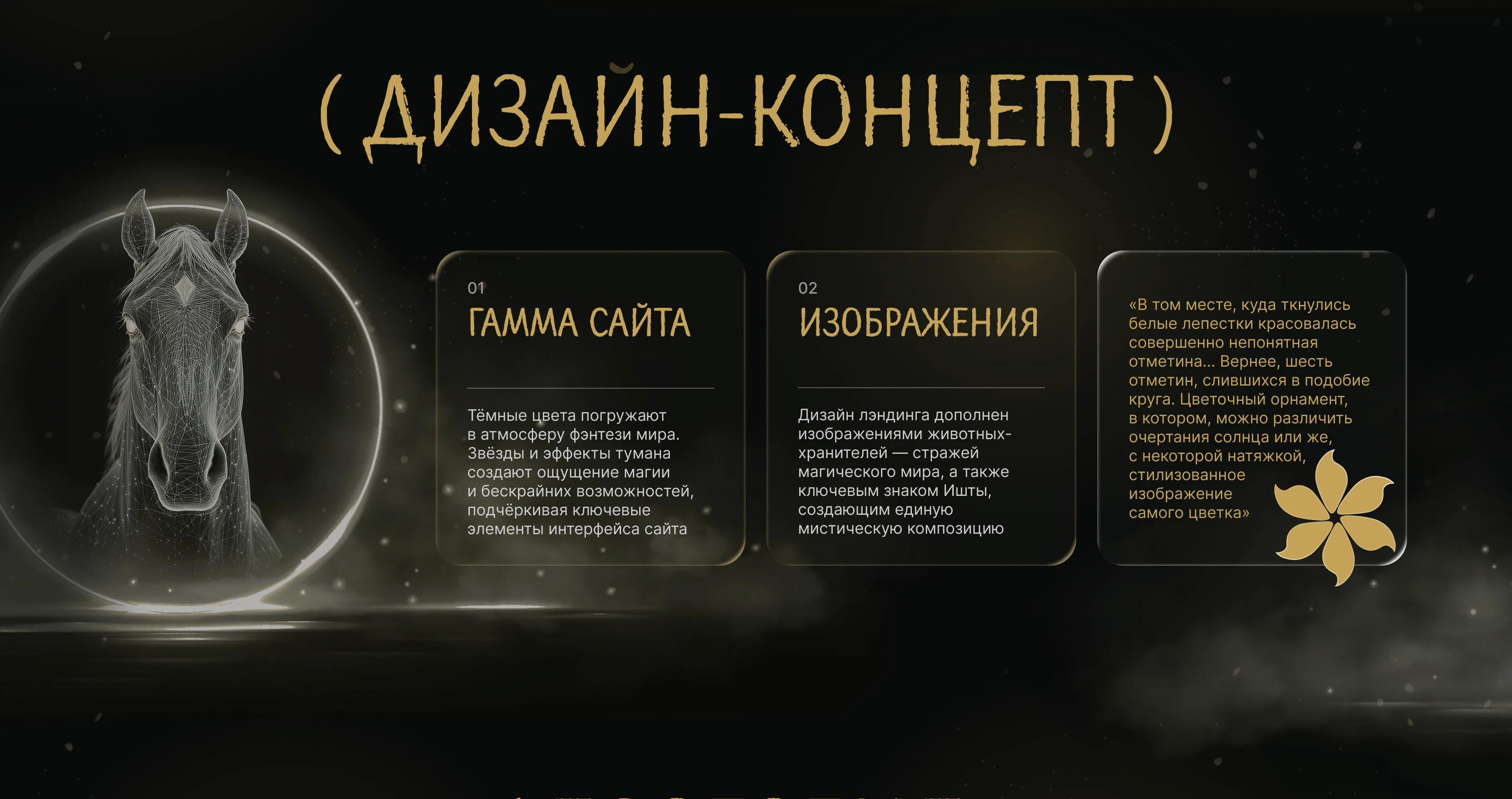 Лендинг для серии фэнтези книг | Игрок | Лисина — Изображение №11 — Интерфейсы, Графика на Dprofile