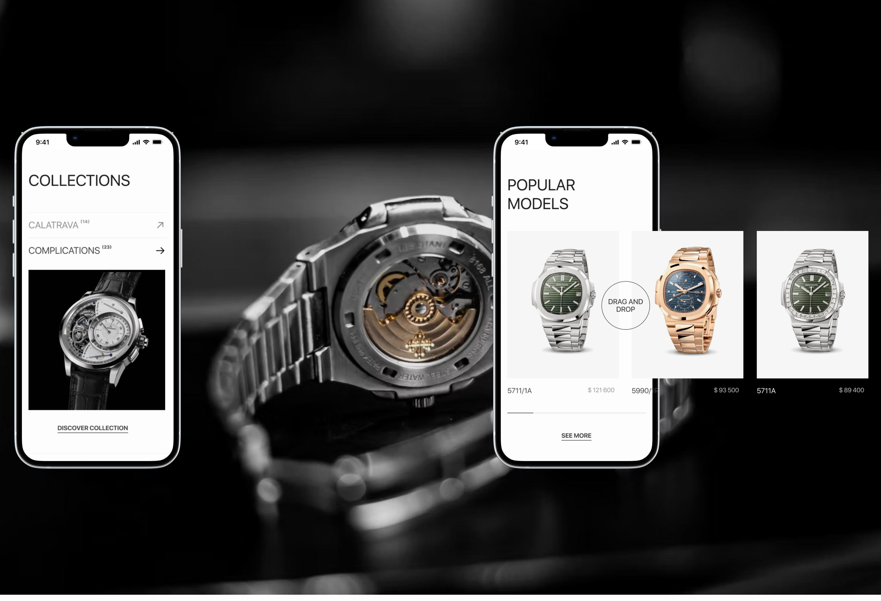 PATEK PHILIPPE — redesign e-commerce — Изображение №3 — Интерфейсы на Dprofile