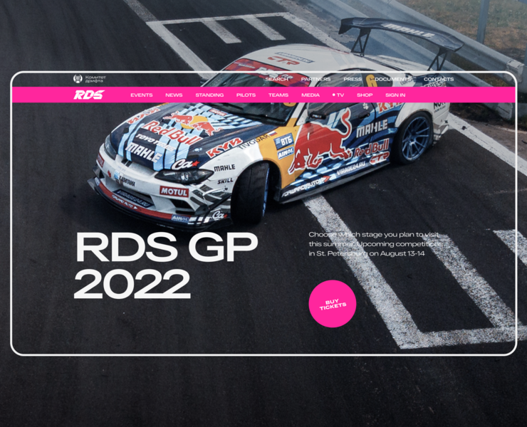 RDS — New website 2023 на Dprofile