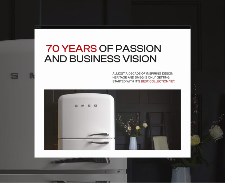 SMEG | Corporate website redesign на Dprofile
