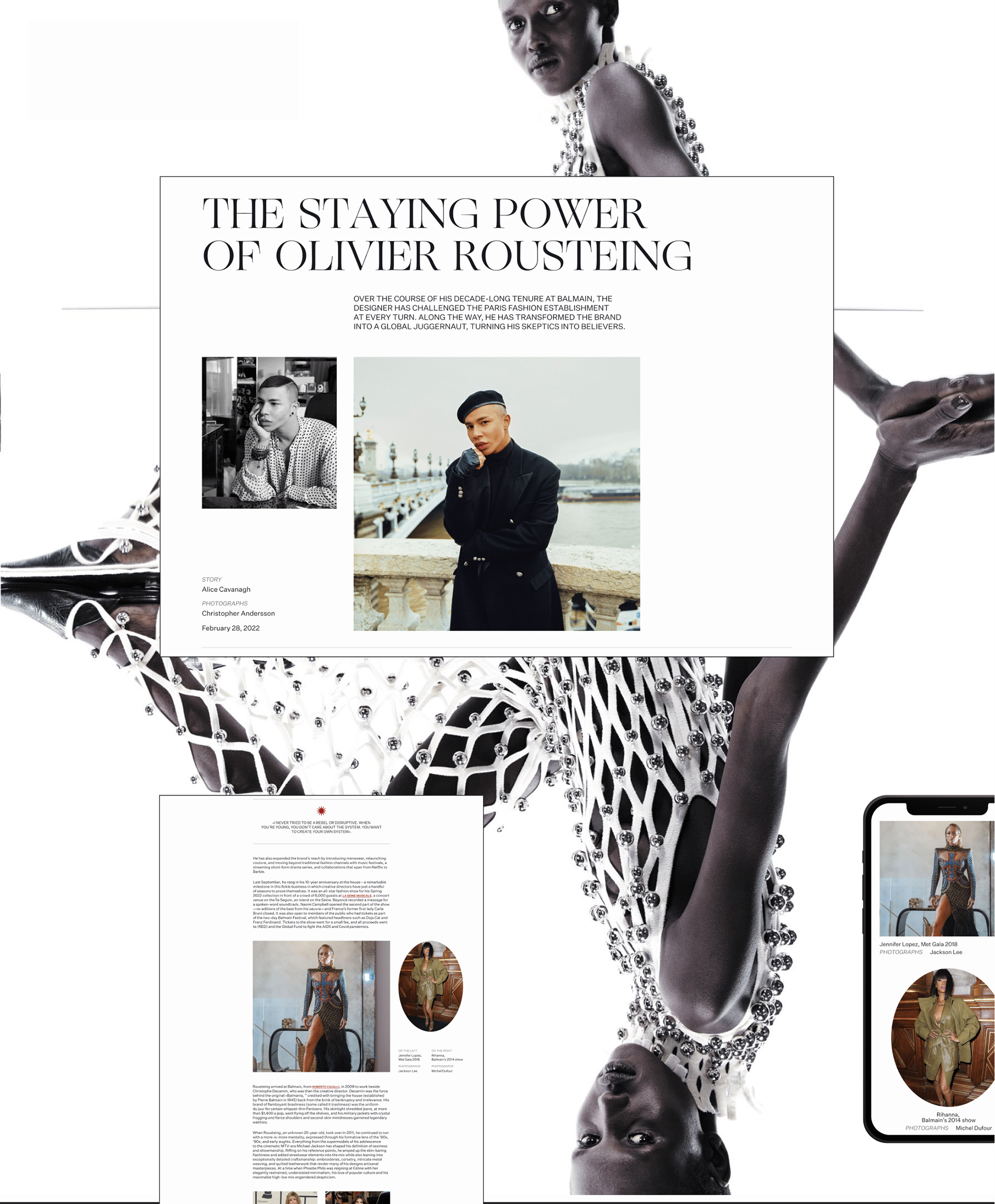 Harper's Bazaar | Fashion Magazine Redesign — Изображение №7 — Интерфейсы на Dprofile