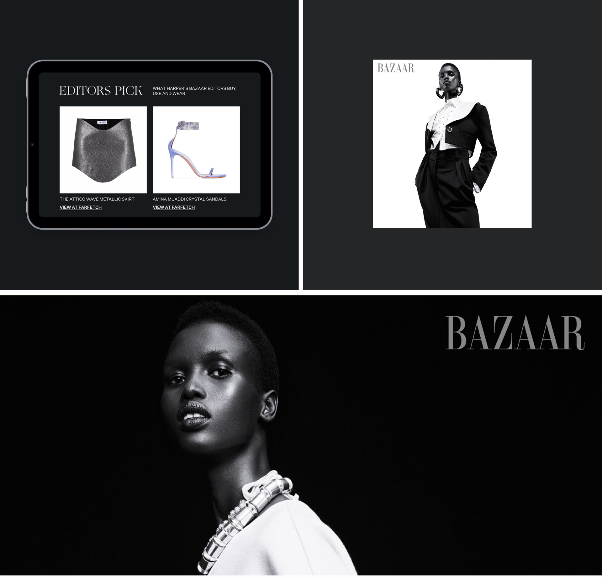 Harper's Bazaar | Fashion Magazine Redesign — Изображение №4 — Интерфейсы на Dprofile