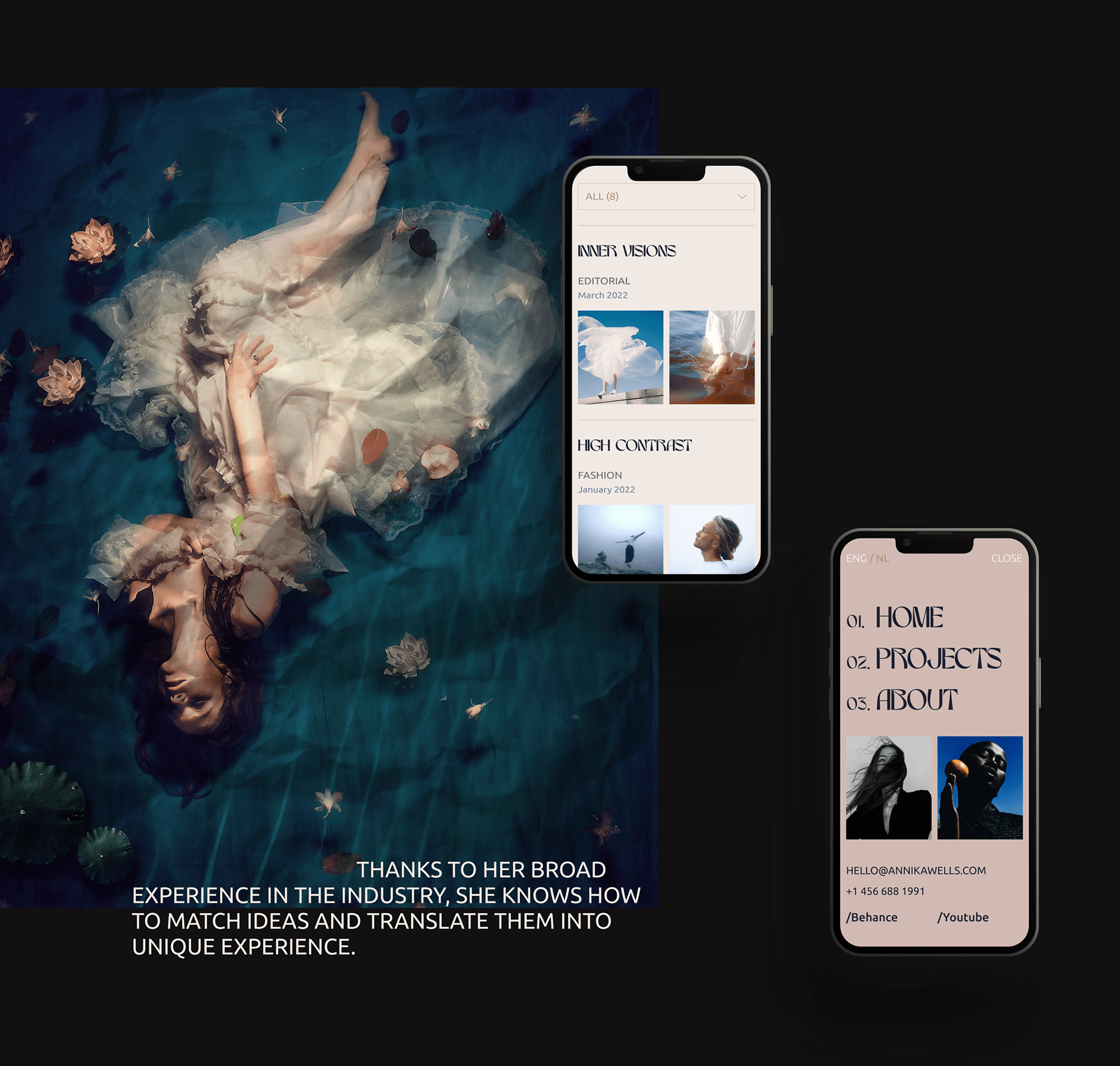 Photographer's Portfolio UX/UI Design — Изображение №4 — Интерфейсы на Dprofile
