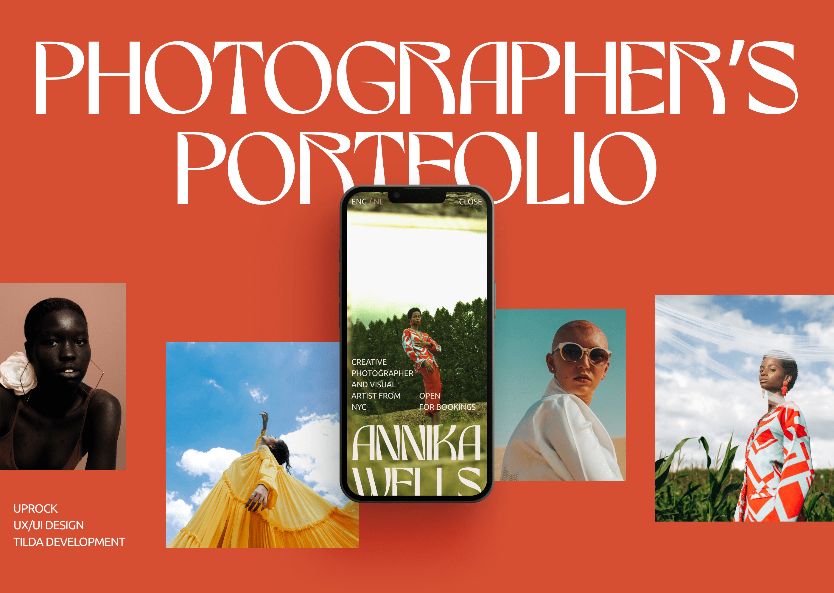 Photographer's Portfolio UX/UI Design — Изображение №1 — Интерфейсы на Dprofile