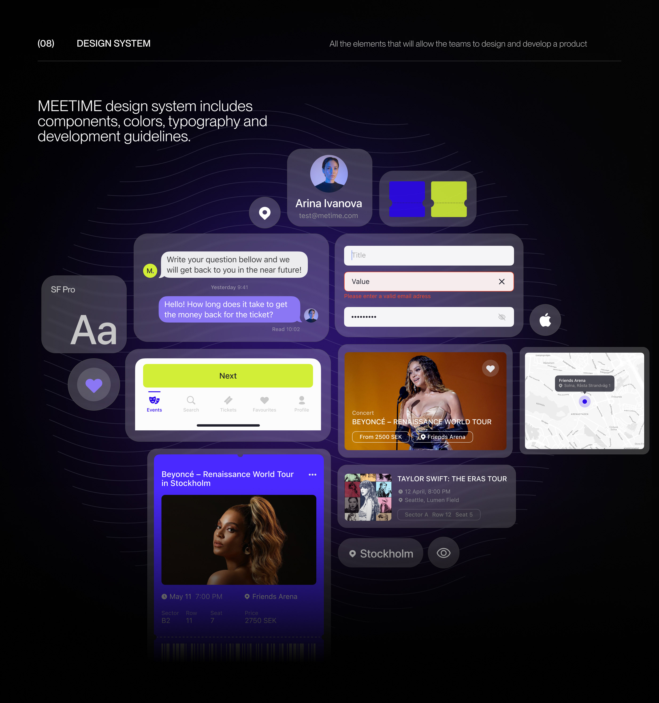 METIME | Event Searching App — Изображение №7 — Интерфейсы на Dprofile
