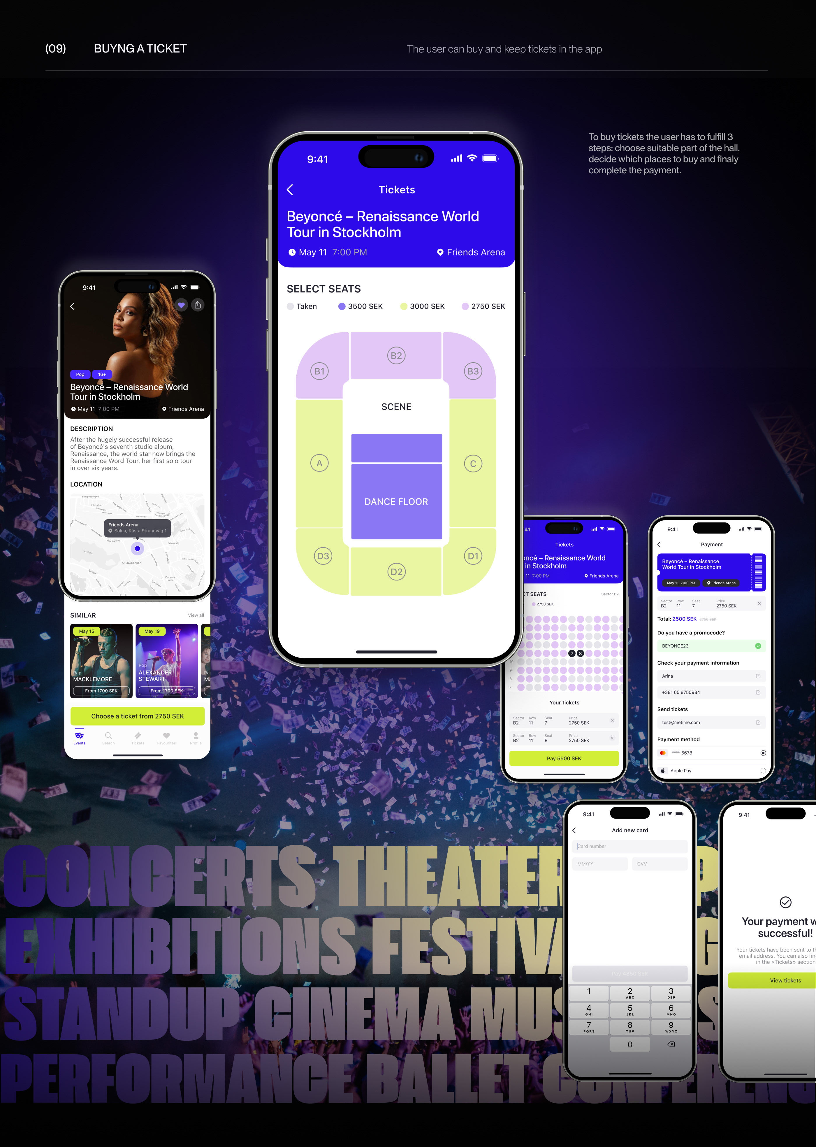 METIME | Event Searching App — Изображение №8 — Интерфейсы на Dprofile