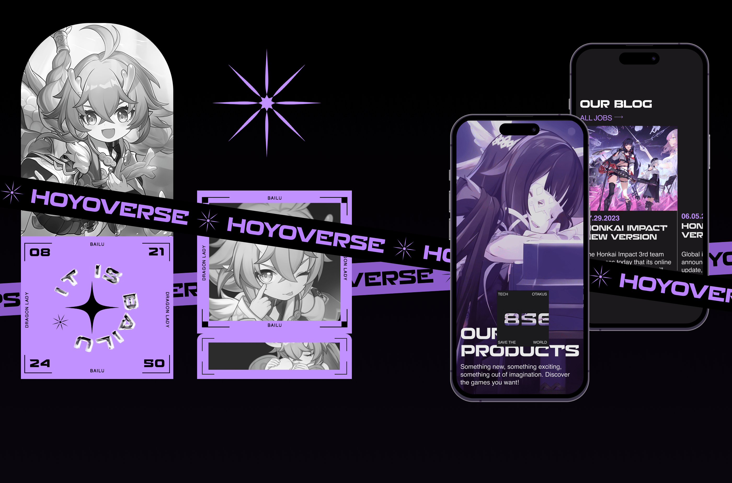 HOYOVERSE — corporate website redesign concept — Изображение №3 — Интерфейсы на Dprofile
