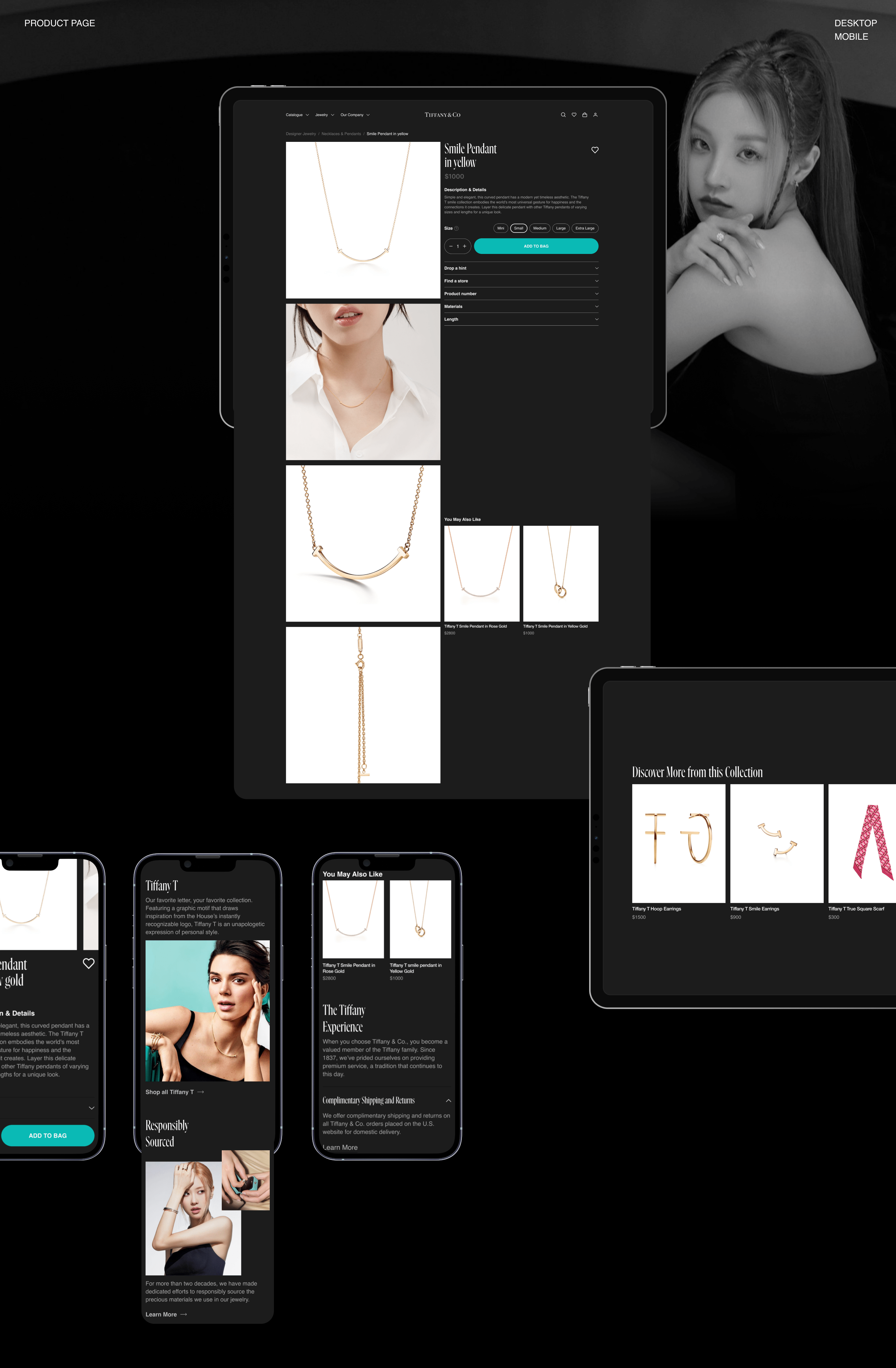 Tiffany & Co — redesign website — Изображение №9 — Интерфейсы на Dprofile